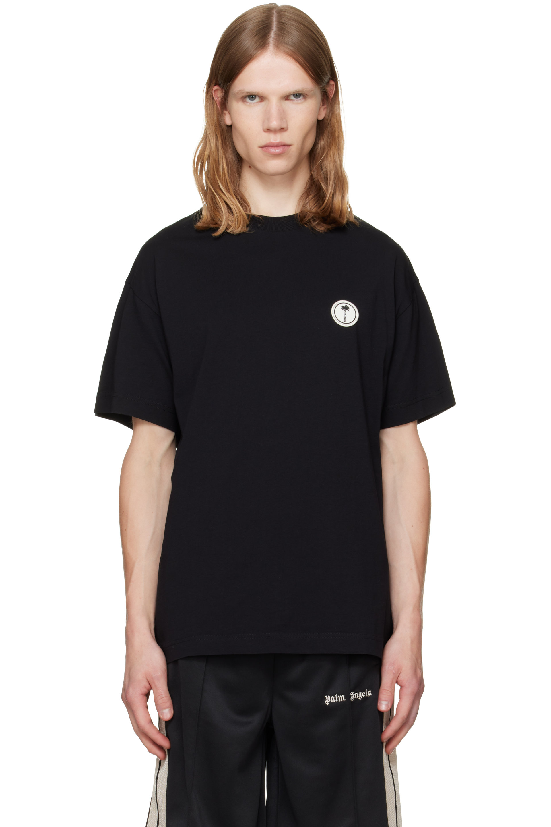 Palm Angels - Black Palm Tree Regular T-shirt