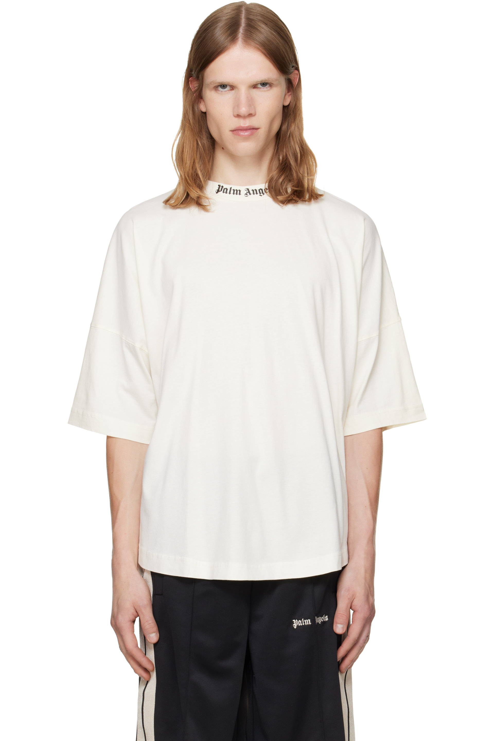 Palm Angels - Off-White Classic Logo Over T-shirt