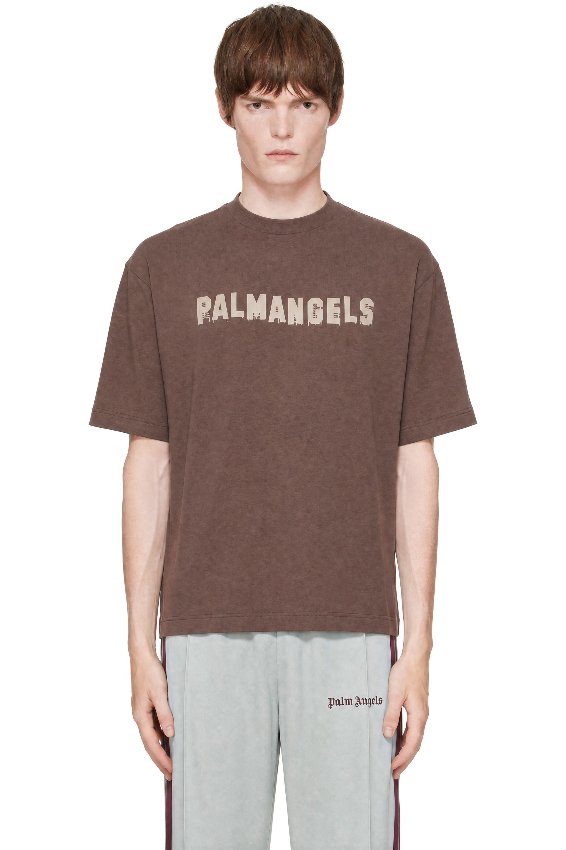 Palm Angels - Brown Palm Hills Regular T-shirt