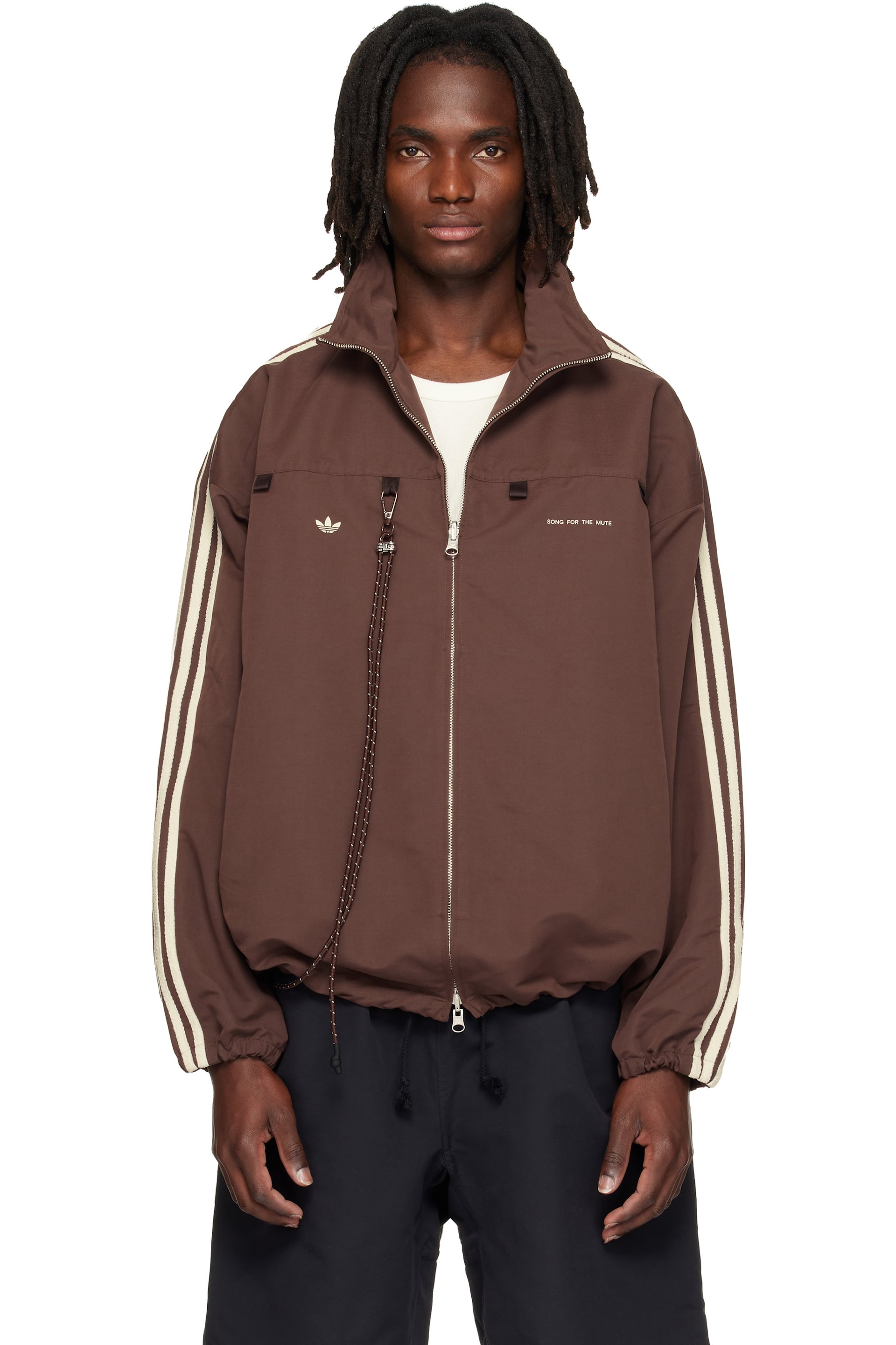 Song for the Mute - Brown adidas Edition 007 Track Jacket