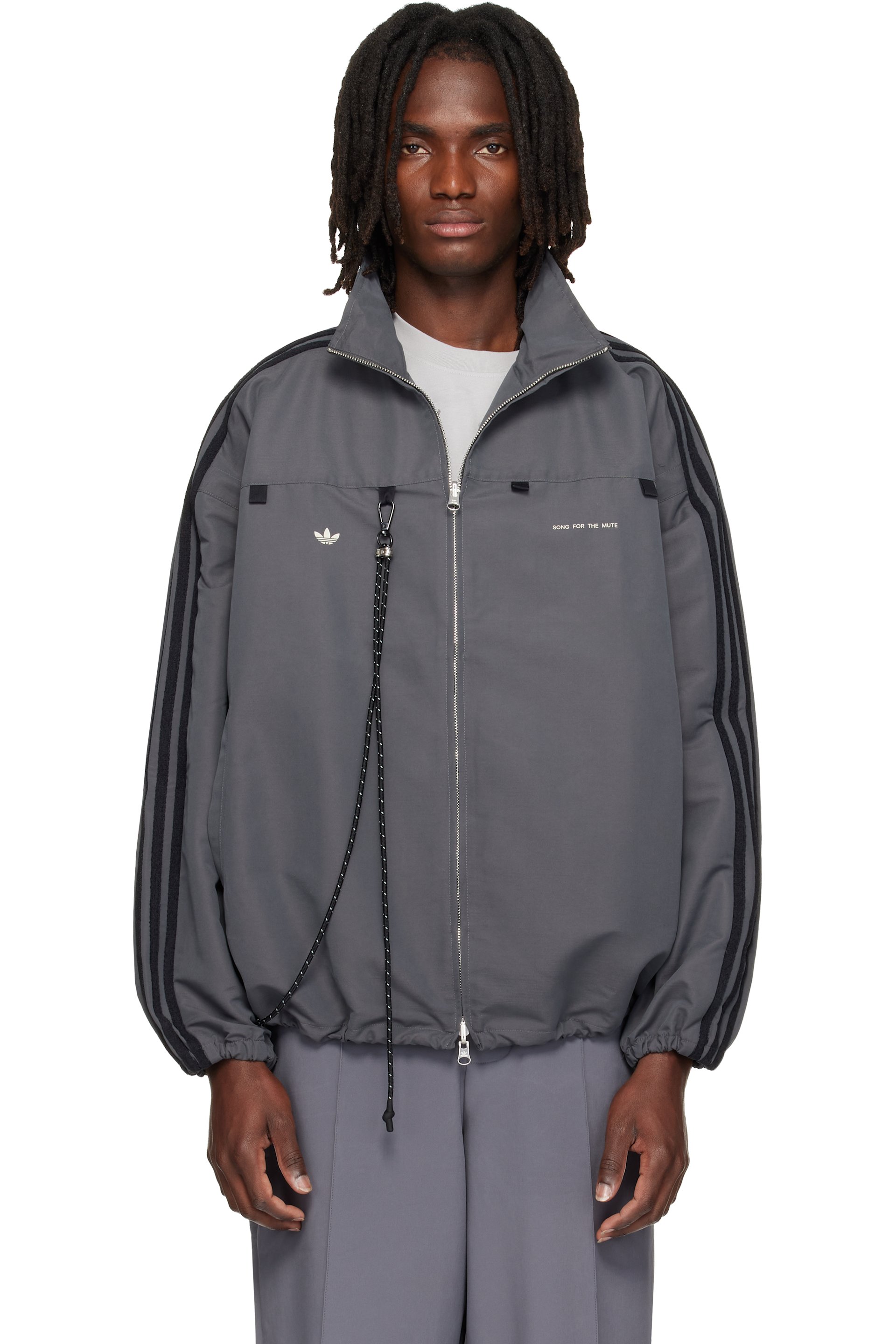 Song for the Mute - Gray adidas Edition 007 Track Jacket