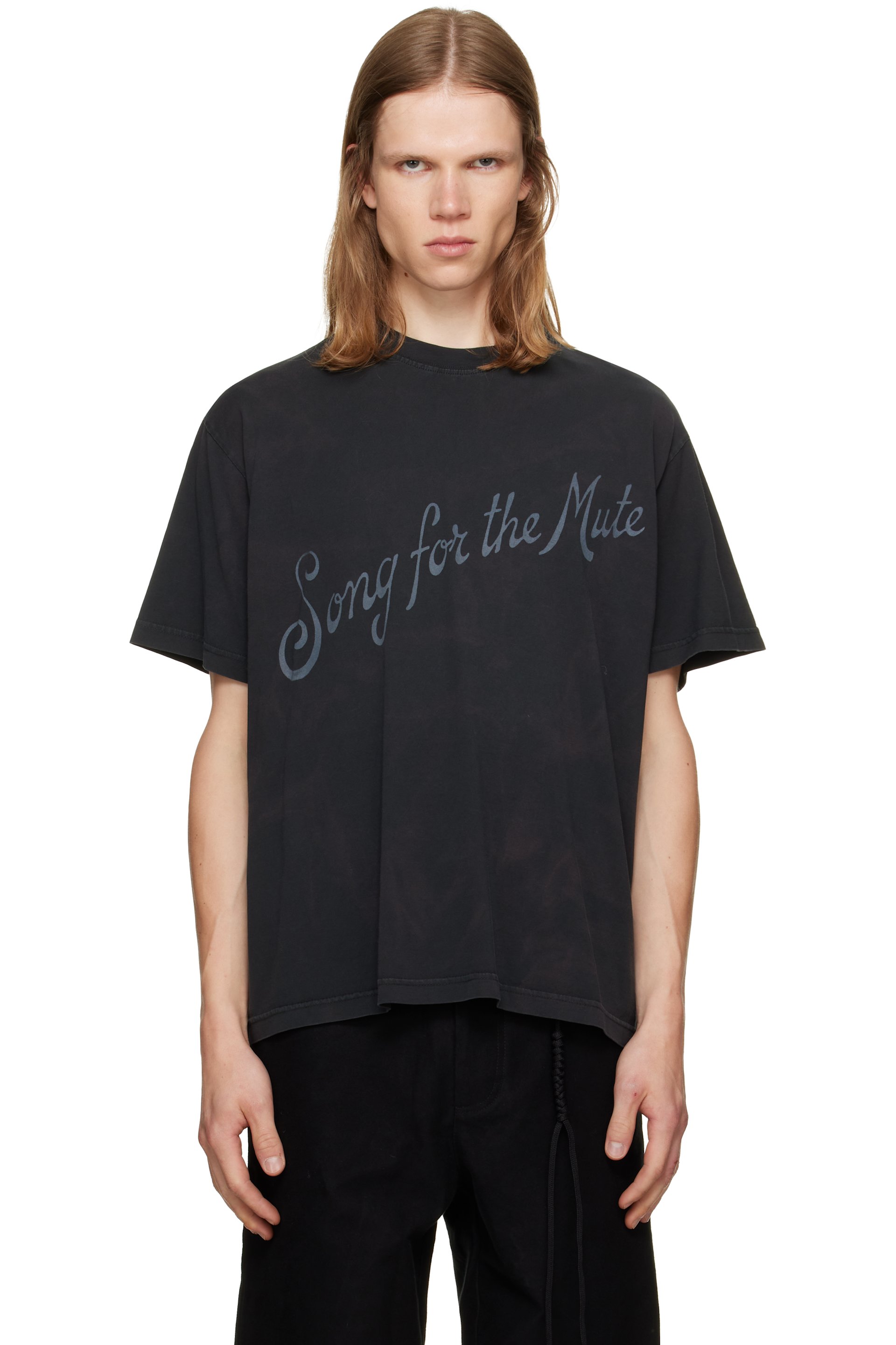 Song for the Mute - Black Drape Jersey 'Song For The Mute' Standard T-shirt