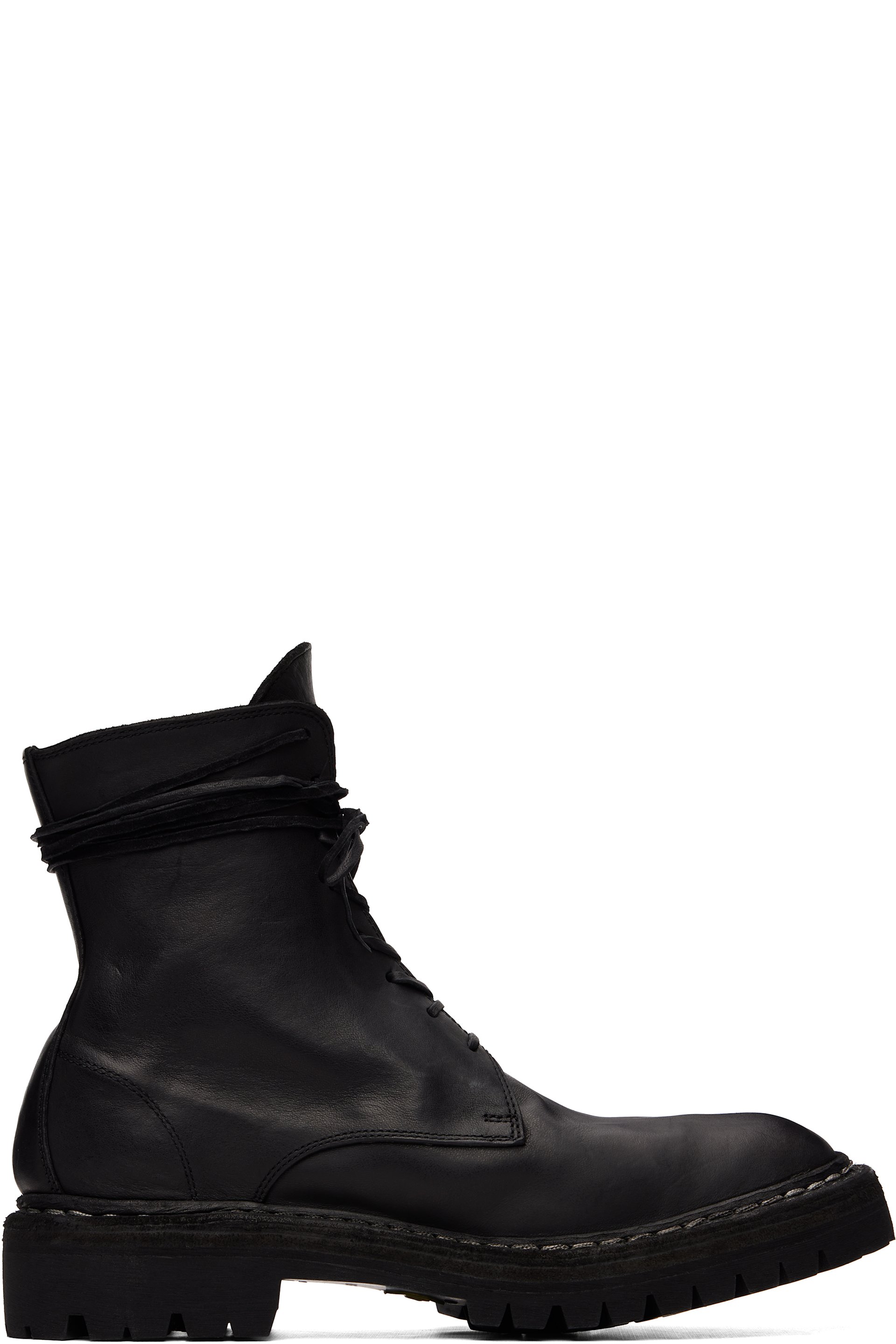 Guidi - 黑色 795V_N 踝靴
