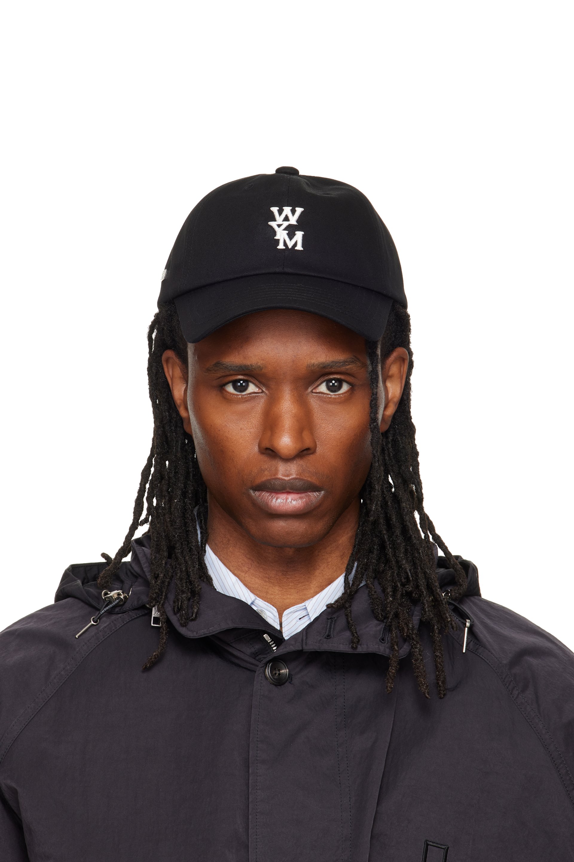 WOOYOUNGMI - Black Logo Ball Cap