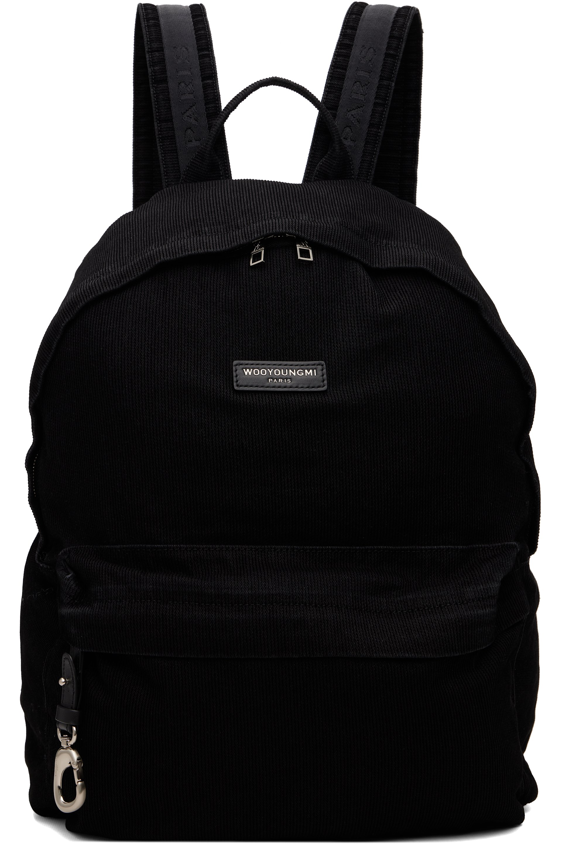 WOOYOUNGMI - Black Mens Backpack