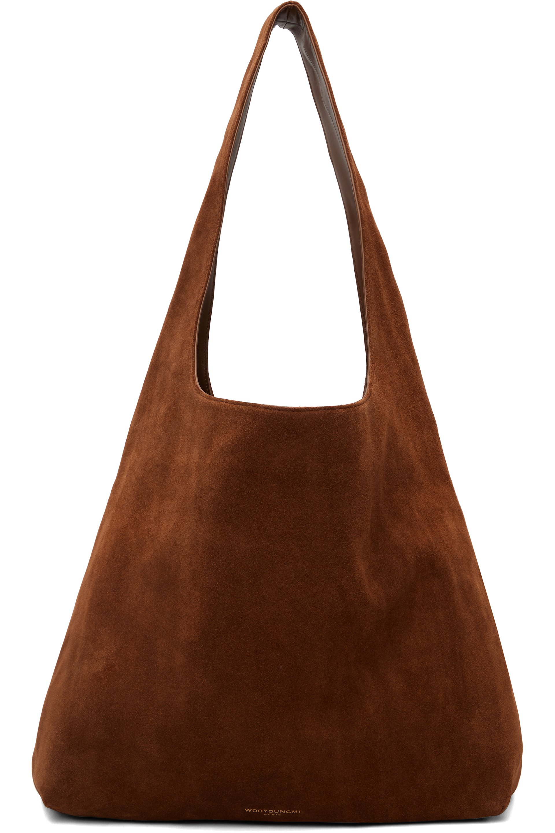 WOOYOUNGMI - Brown Suede Tote