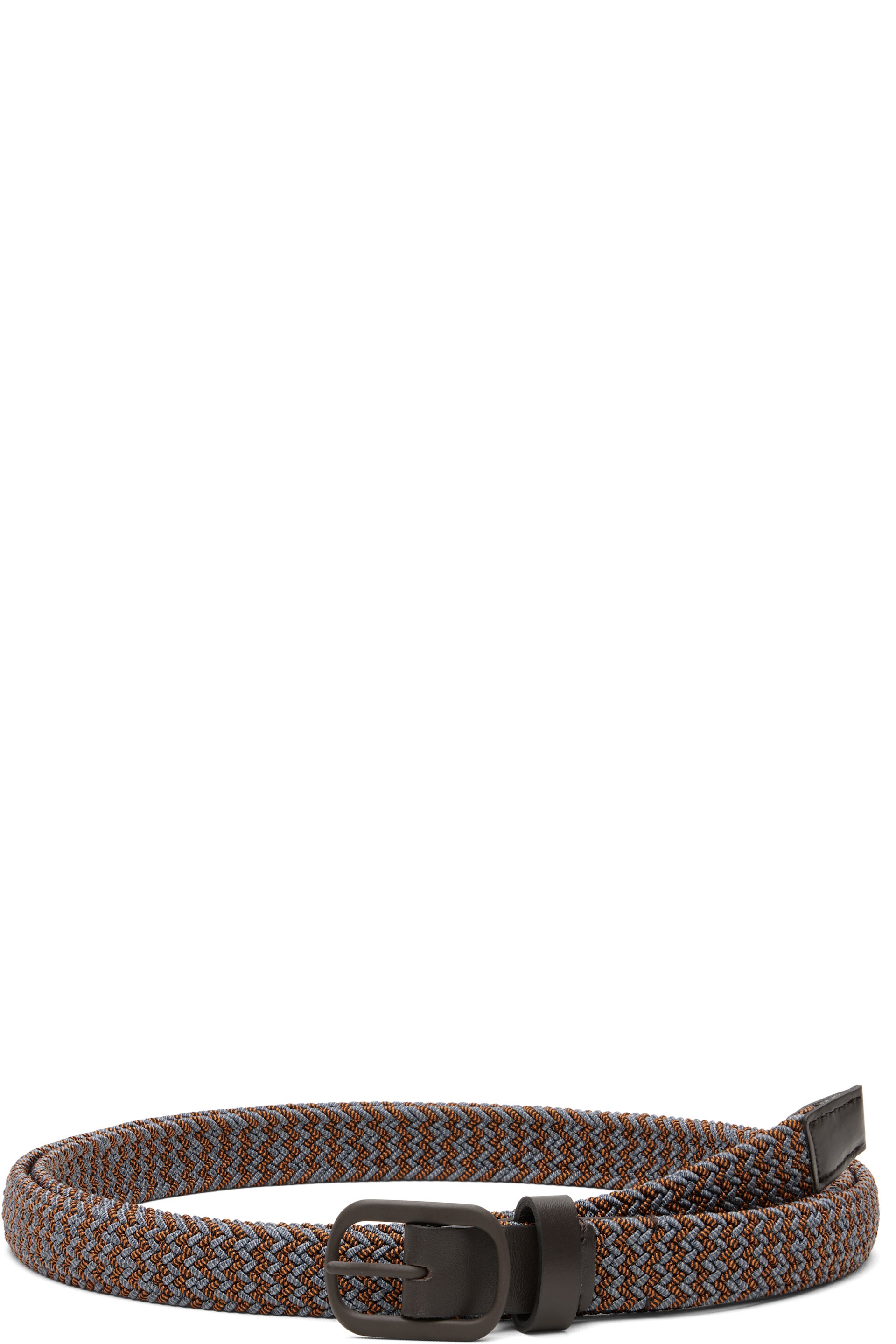 HOMME PLISSÉ ISSEY MIYAKE - Brown Braided Belt