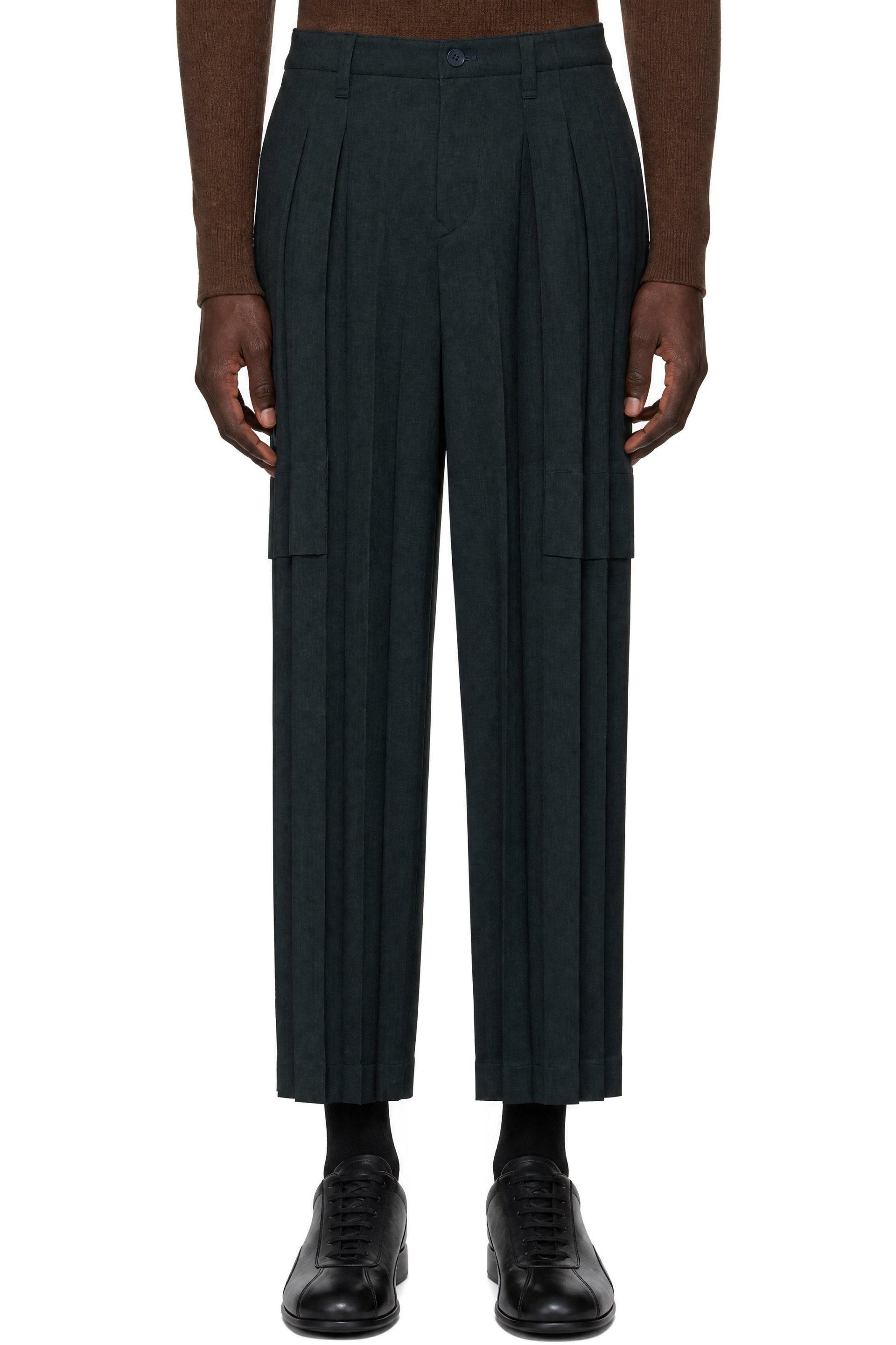 HOMME PLISSÉ ISSEY MIYAKE - Green September Edge Trousers