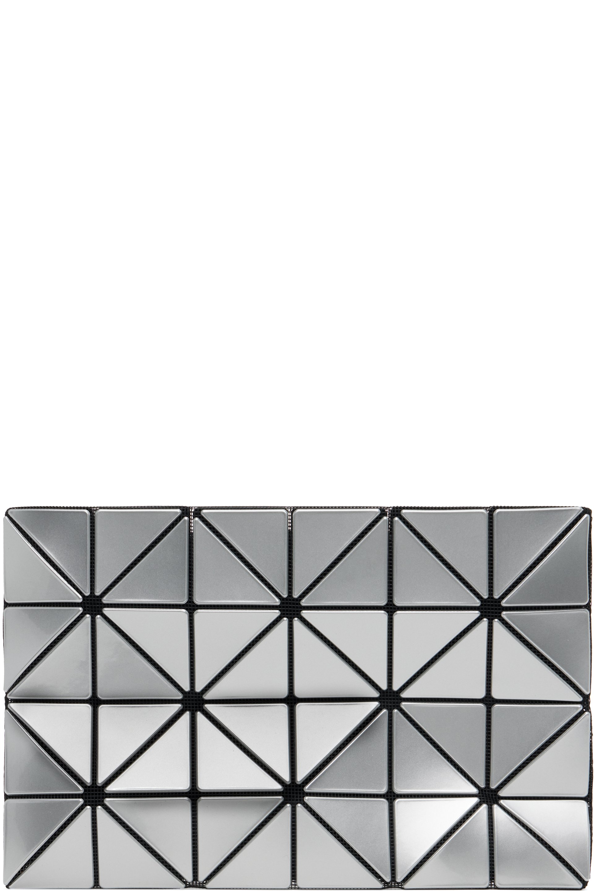 BAO BAO ISSEY MIYAKE - Silver Lucent Pouch
