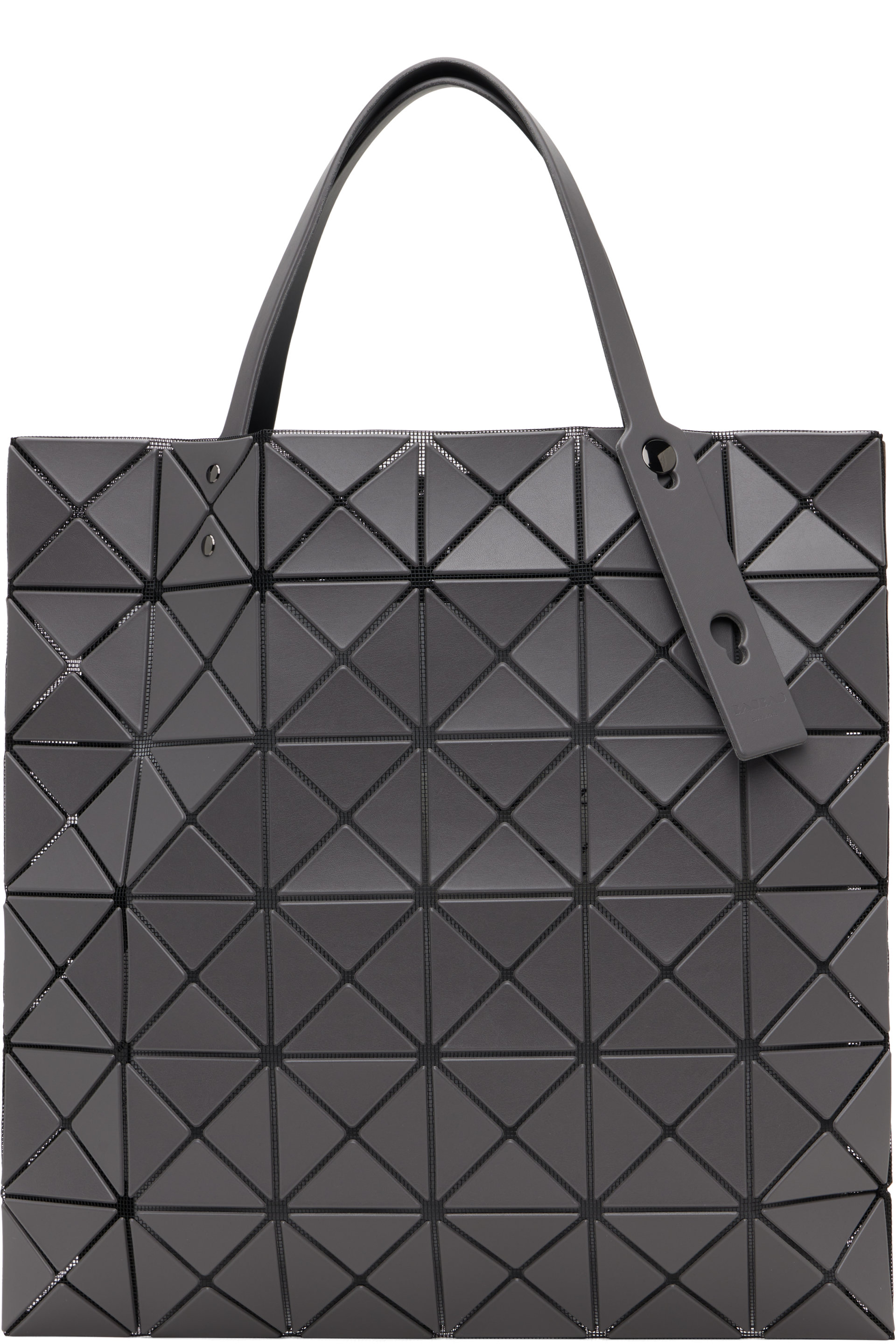 BAO BAO ISSEY MIYAKE - Gray Lucent Matte Tote