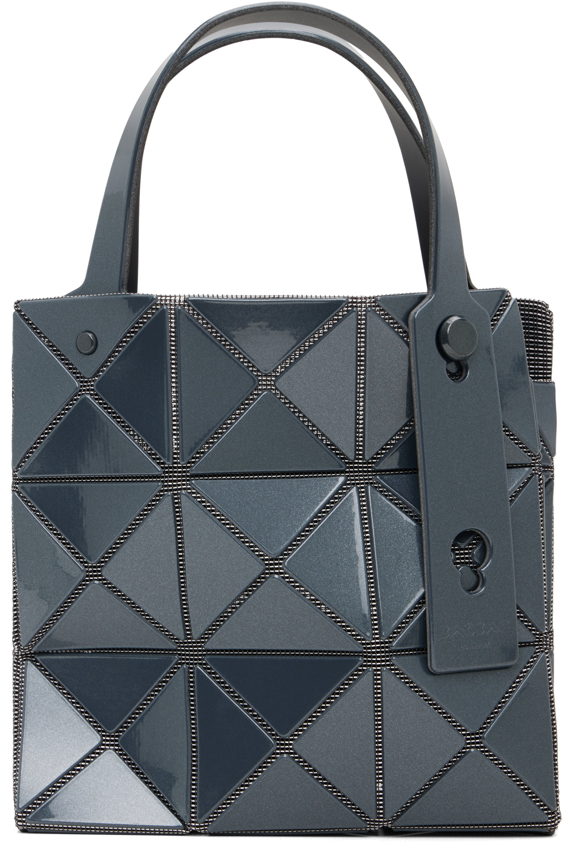 BAO BAO ISSEY MIYAKE - Gray Small Carat Bag