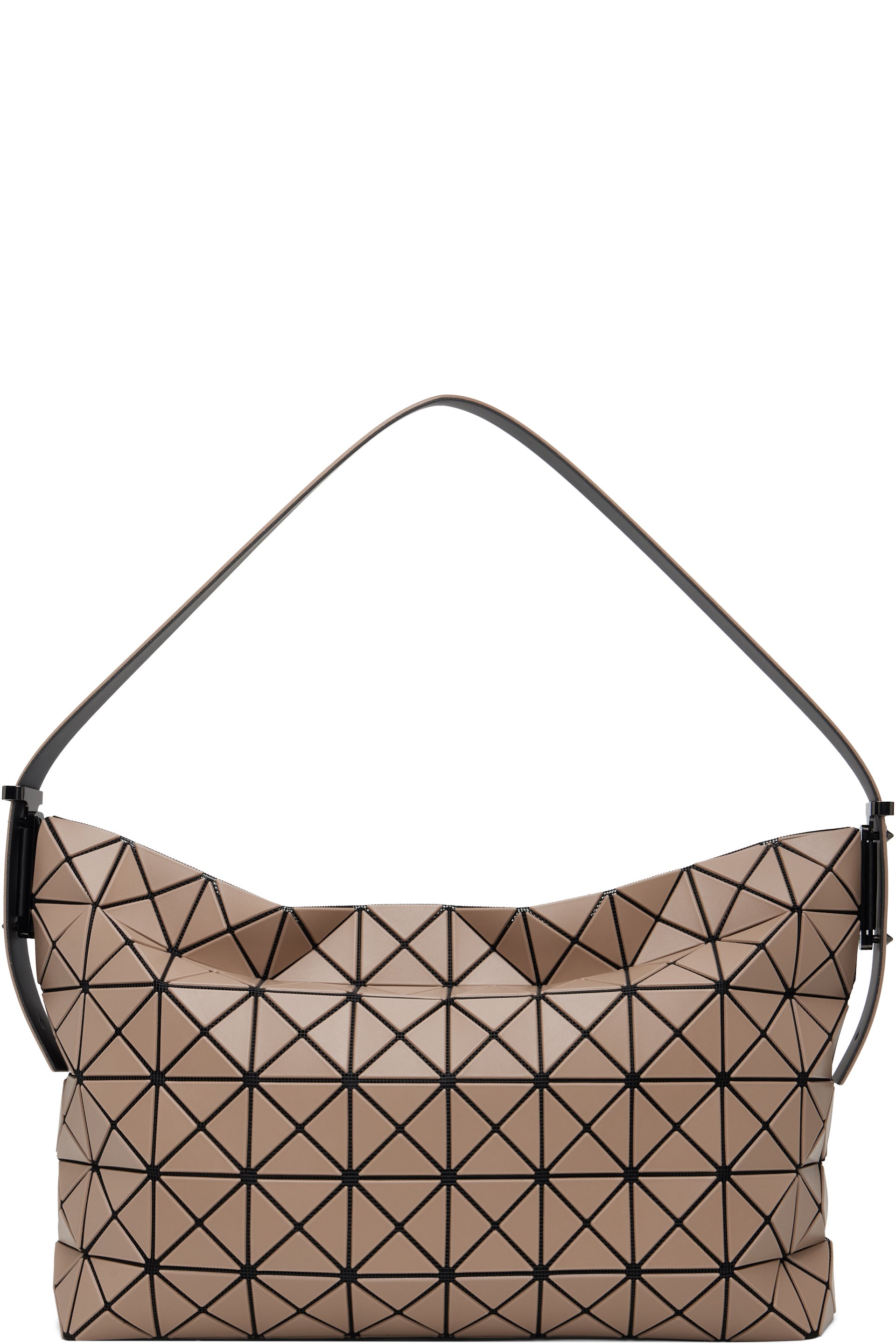 BAO BAO ISSEY MIYAKE - Taupe Musette Bag