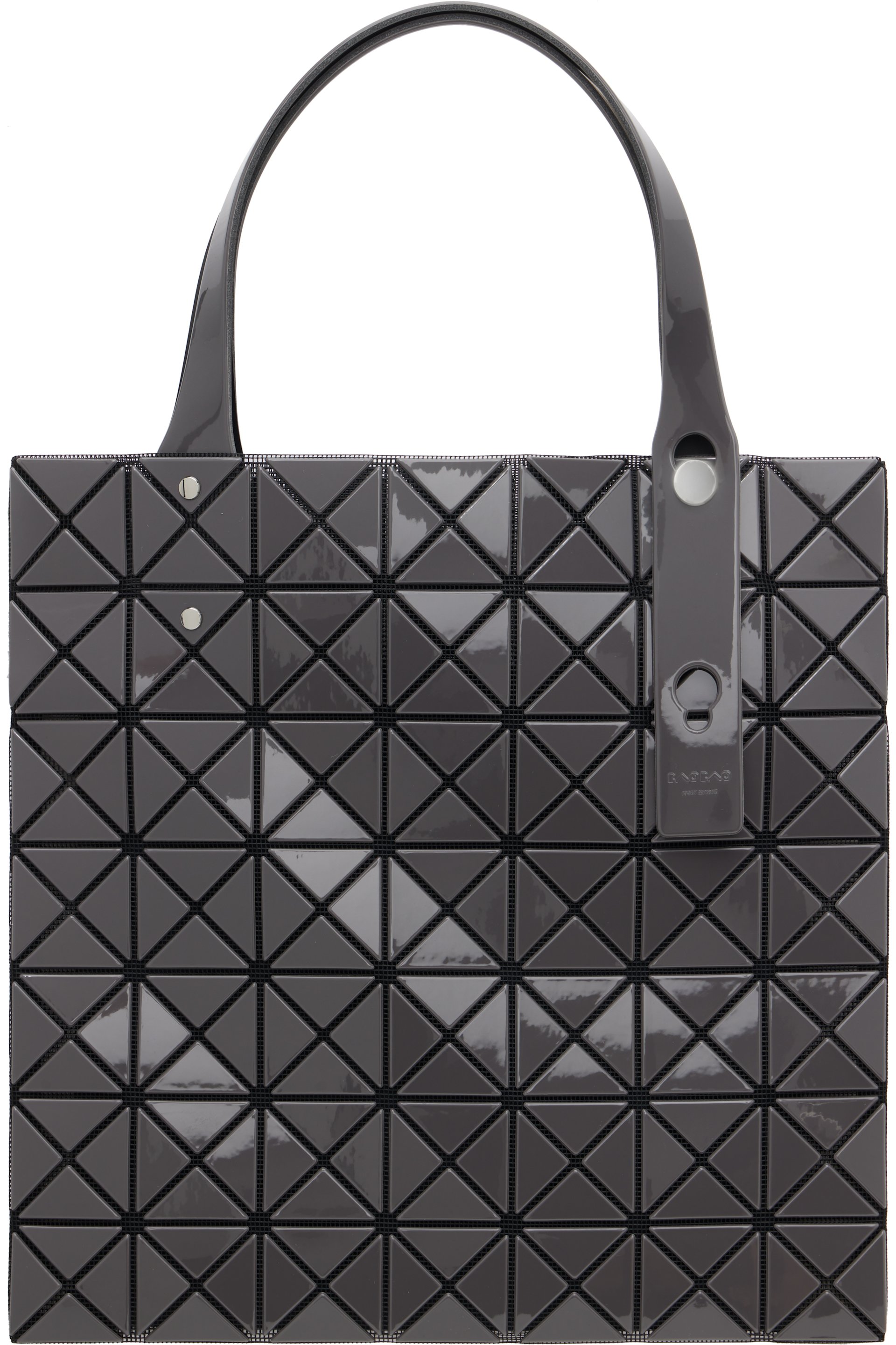 BAO BAO ISSEY MIYAKE - Gray Prism Gloss Tote