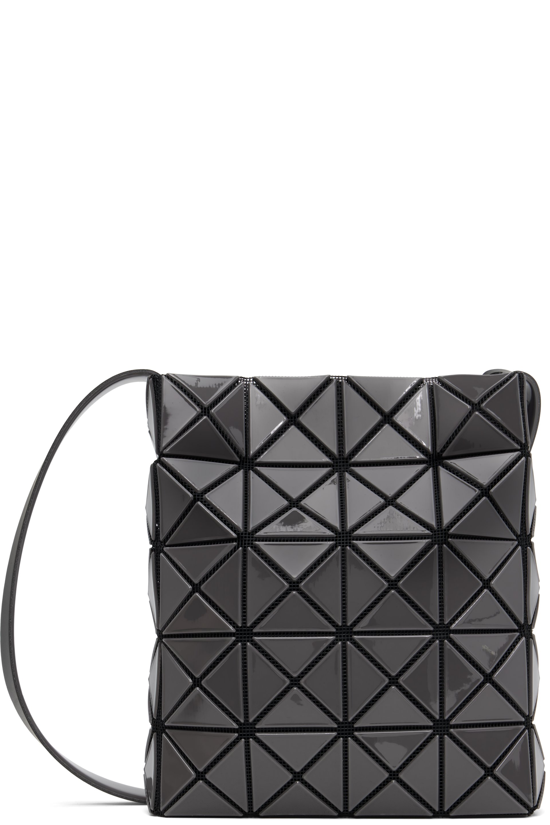 BAO BAO ISSEY MIYAKE - Gray Prism Gloss Bag