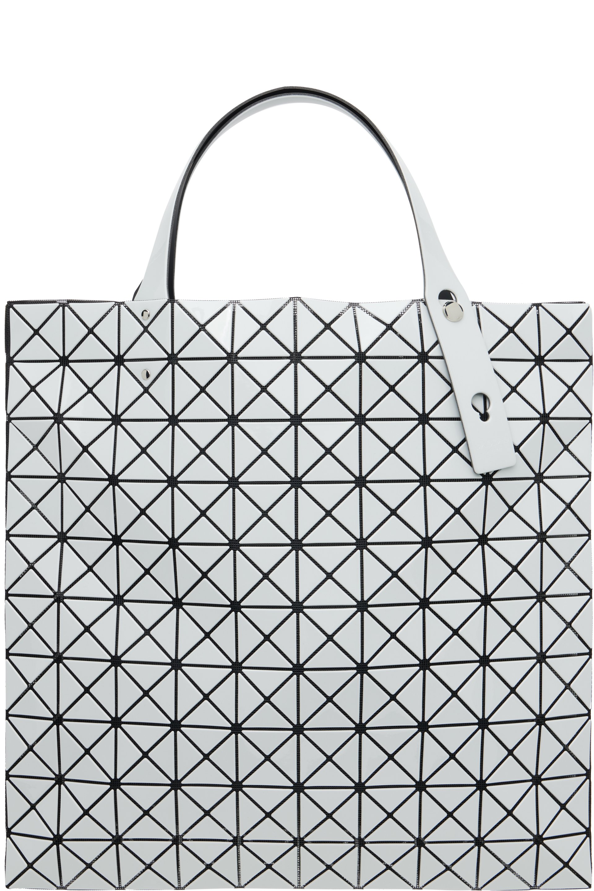 BAO BAO ISSEY MIYAKE - Gray Prism Gloss Tote