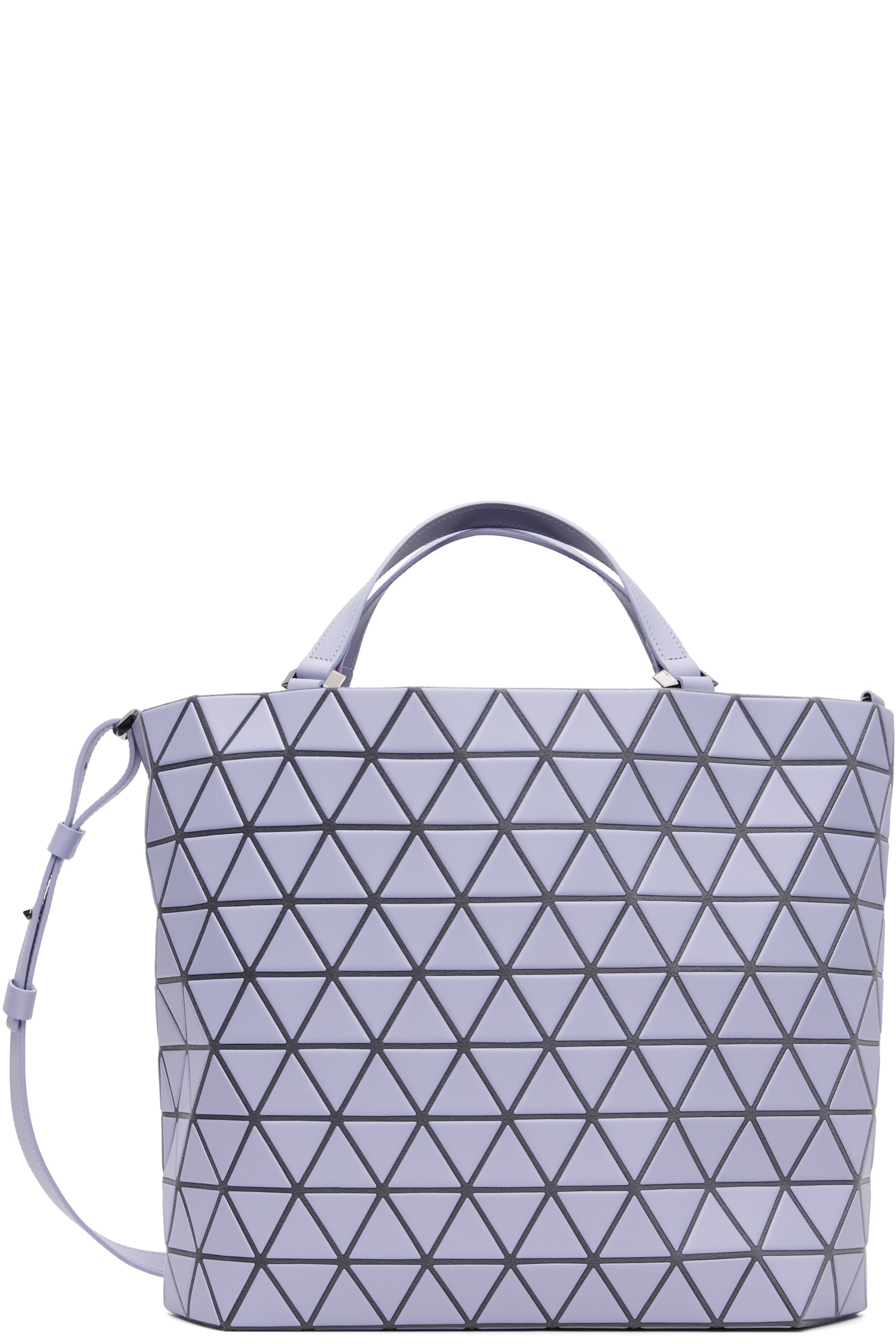 BAO BAO ISSEY MIYAKE - Purple Crystal Matte Bag