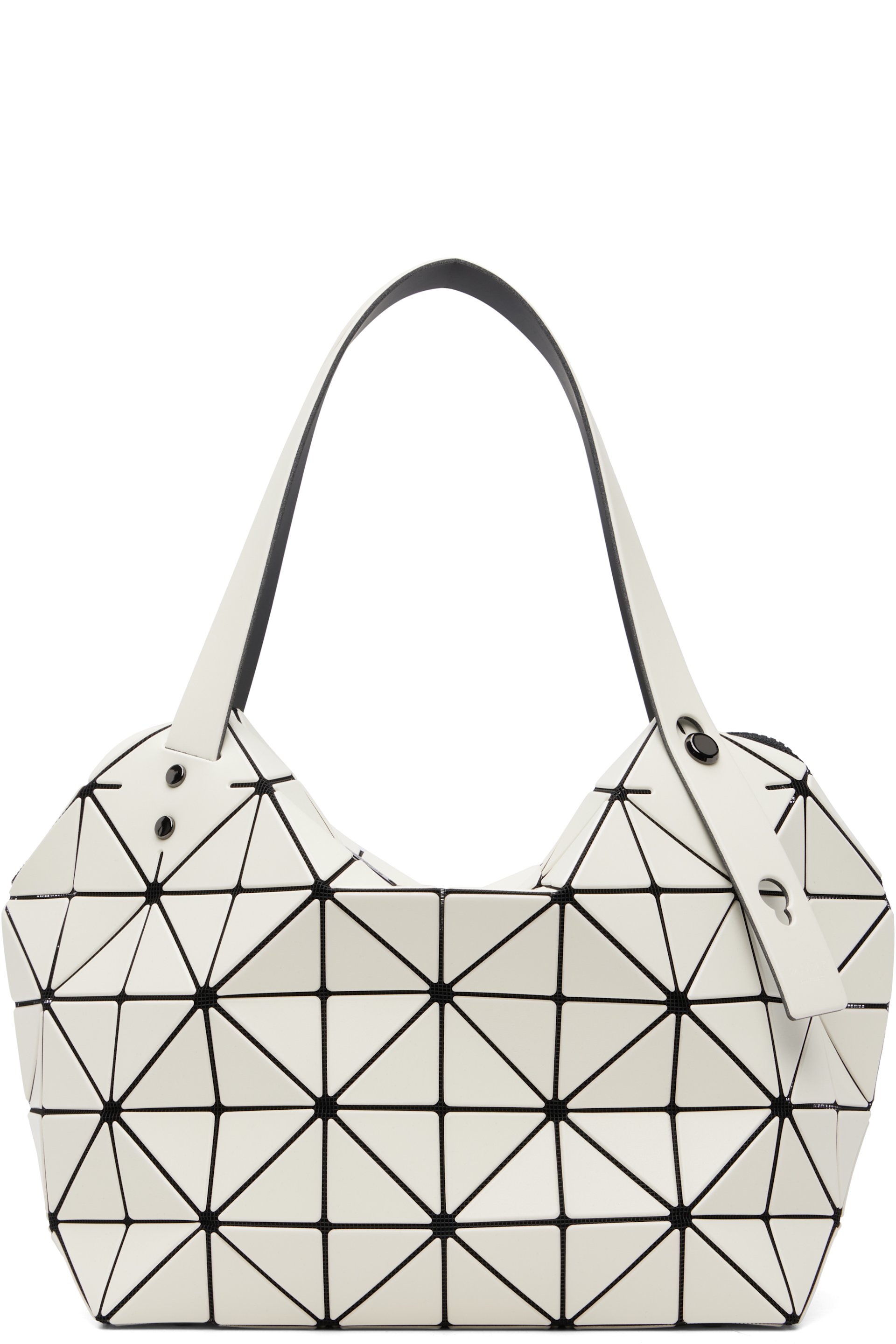 BAO BAO ISSEY MIYAKE - White Boston Tote