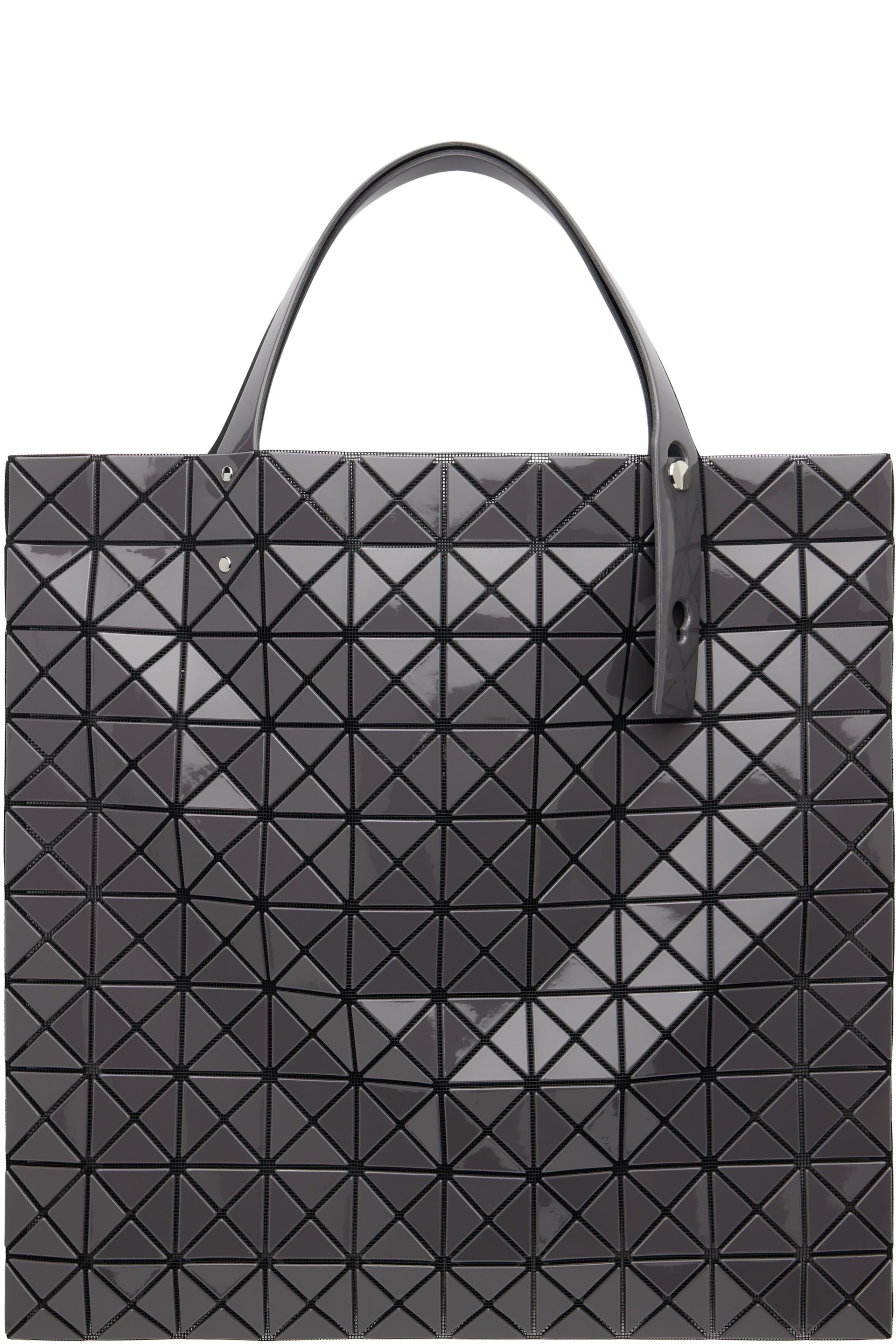 BAO BAO ISSEY MIYAKE - Gray Prism Gloss Tote