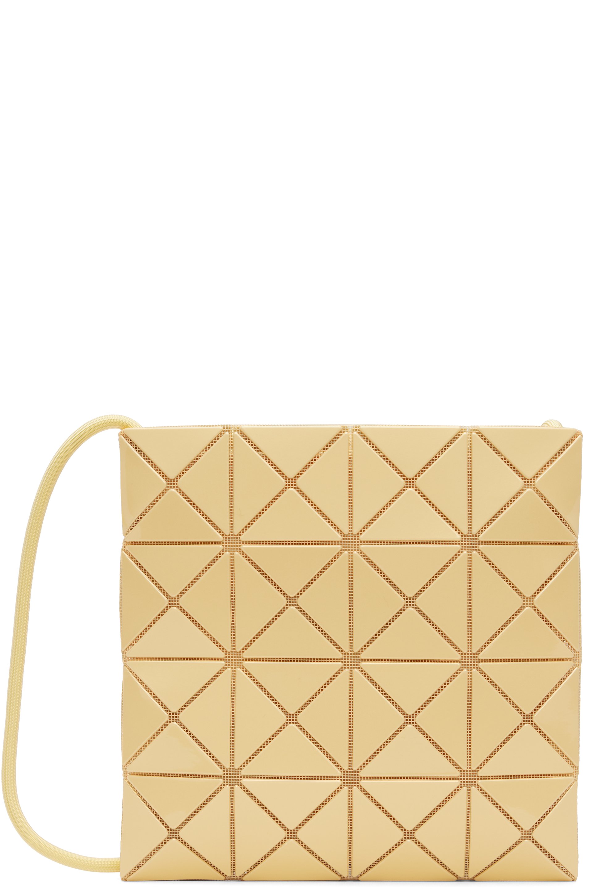 BAO BAO ISSEY MIYAKE - Yellow Lucent One-Tone Bag