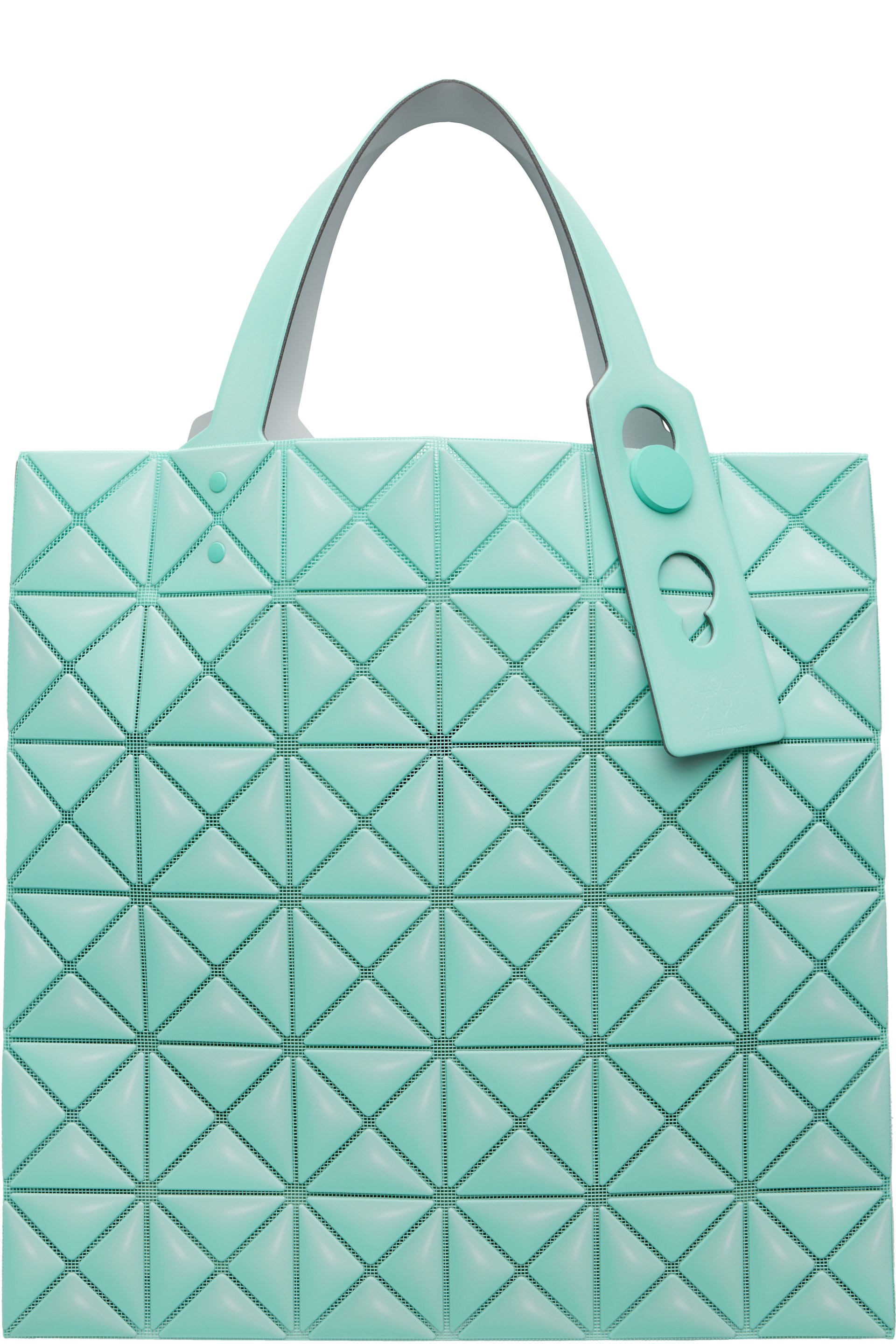 BAO BAO ISSEY MIYAKE - Green Miniature Tote