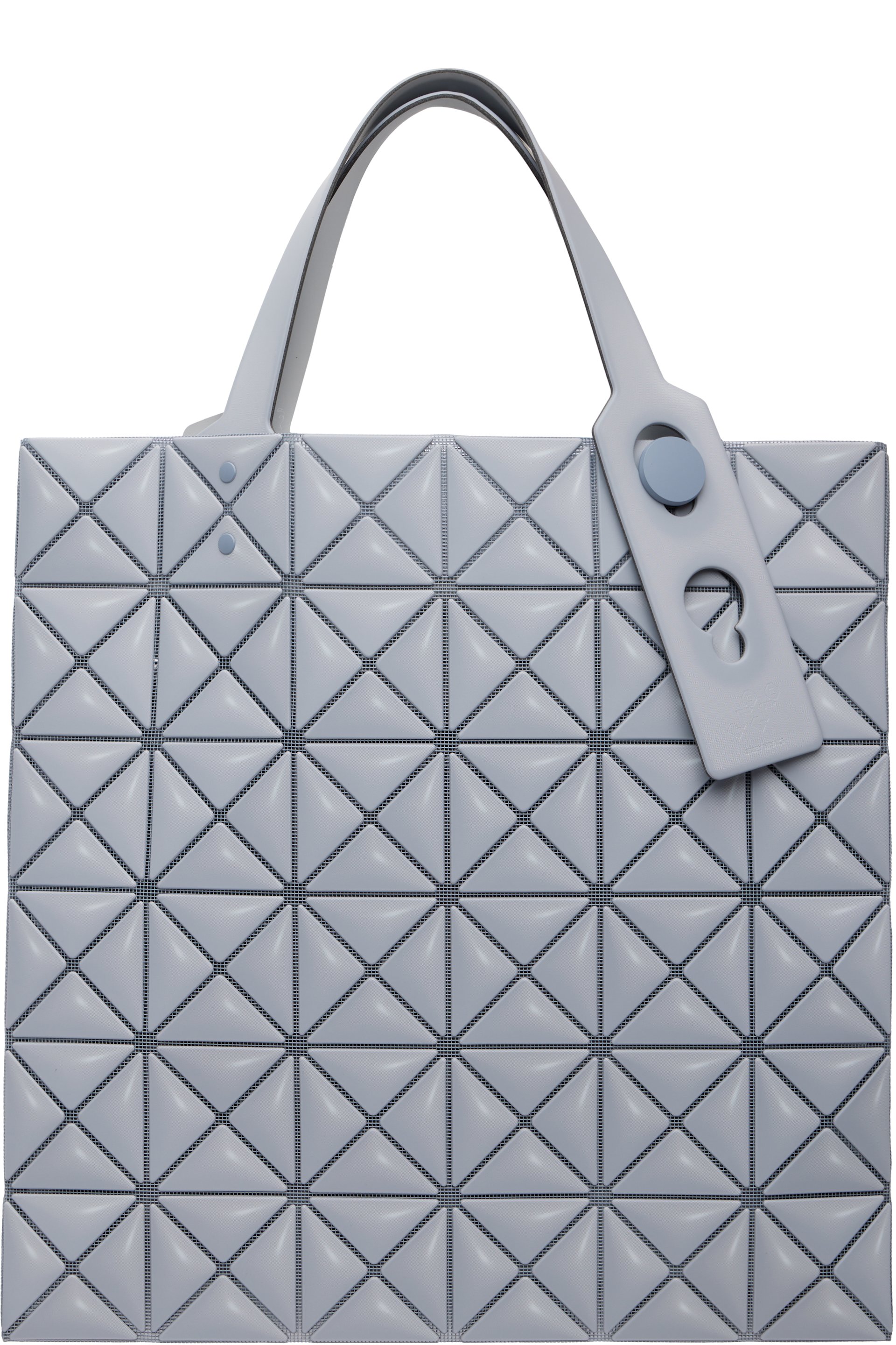 BAO BAO ISSEY MIYAKE - Gray Miniature Tote