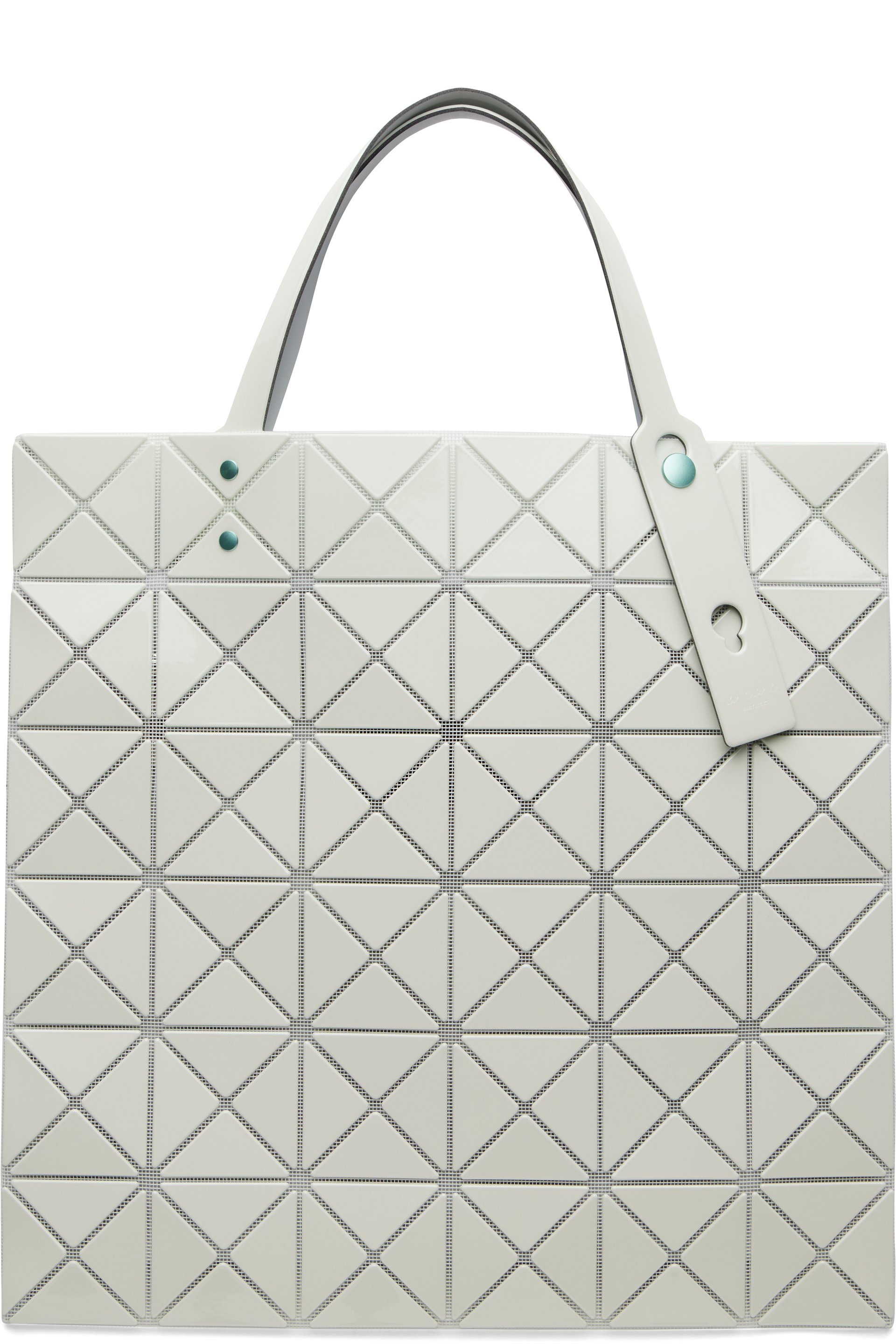 BAO BAO ISSEY MIYAKE - Green Lucent One-Tone Tote