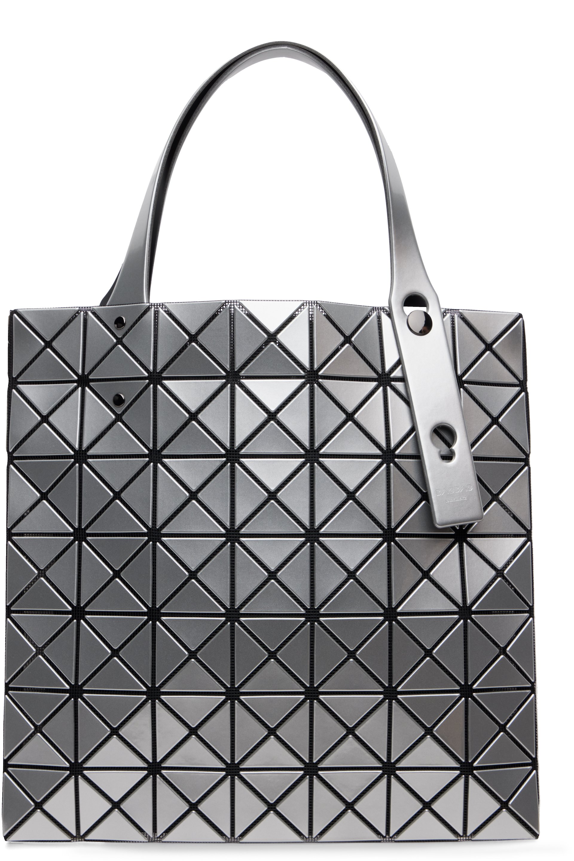 BAO BAO ISSEY MIYAKE - Silver Prism Tote