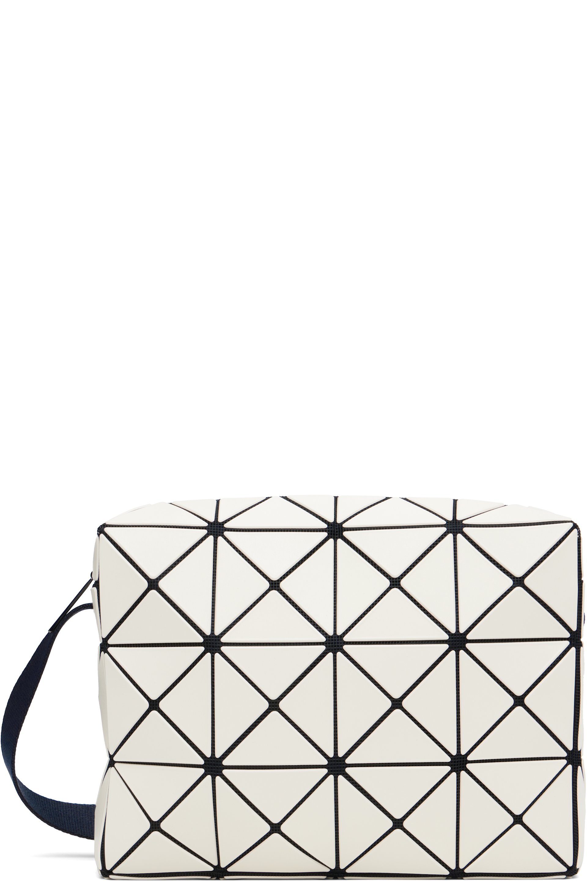 BAO BAO ISSEY MIYAKE - Off-White Cuboid Bag