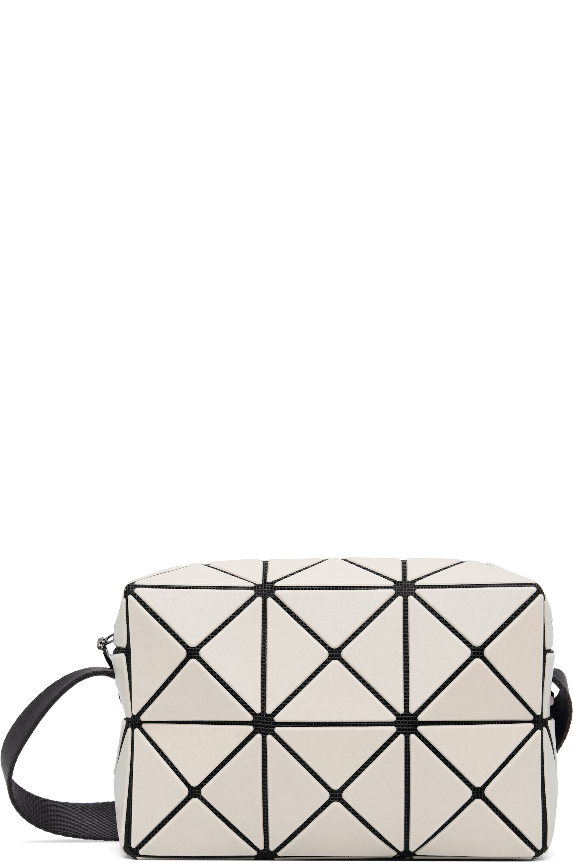 BAO BAO ISSEY MIYAKE - Off-White Cuboid Bag