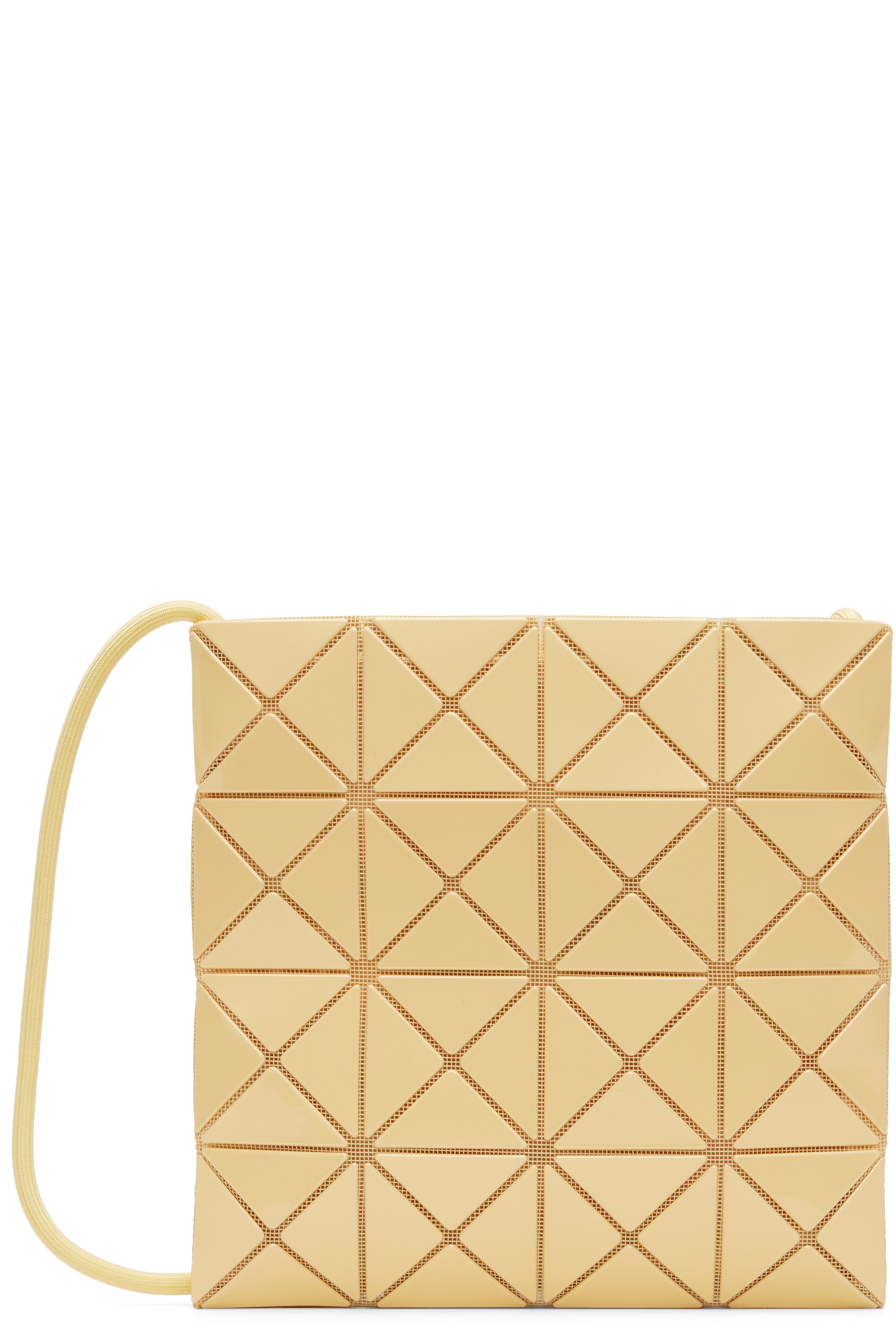 BAO BAO ISSEY MIYAKE - Yellow Lucent One-Tone Bag
