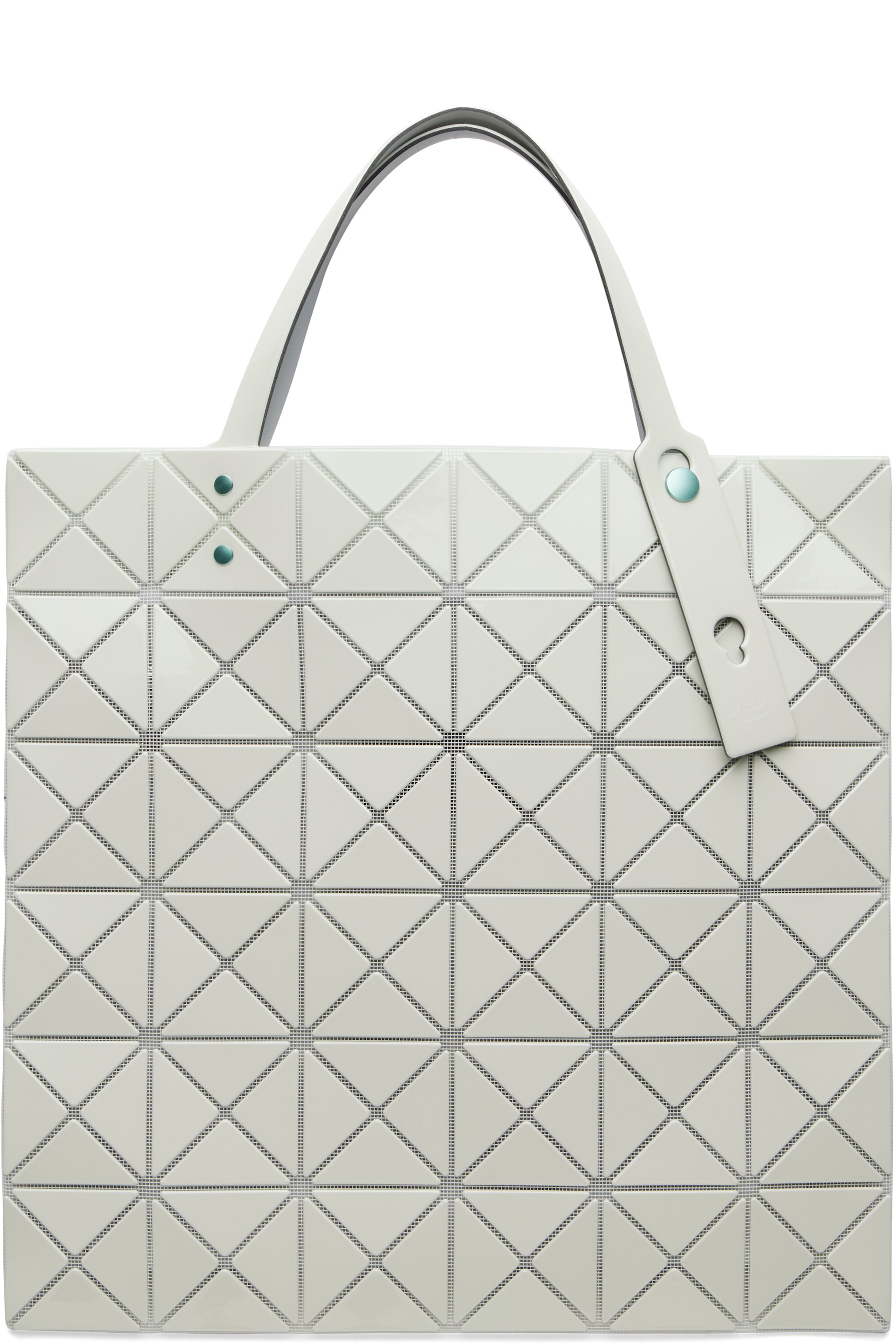 BAO BAO ISSEY MIYAKE - Green Lucent One-Tone Tote