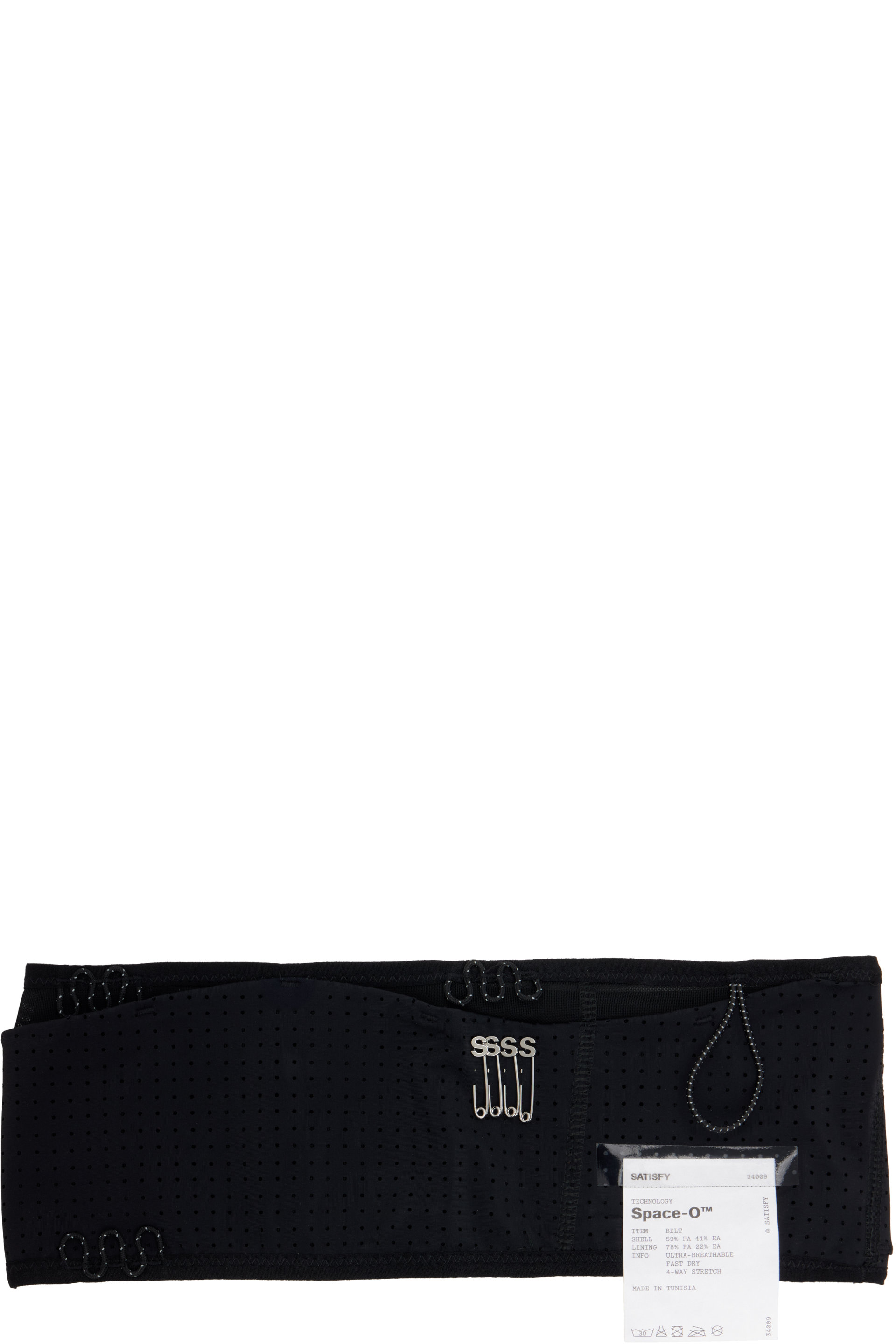 Satisfy - Ceinture de course Space-O noire