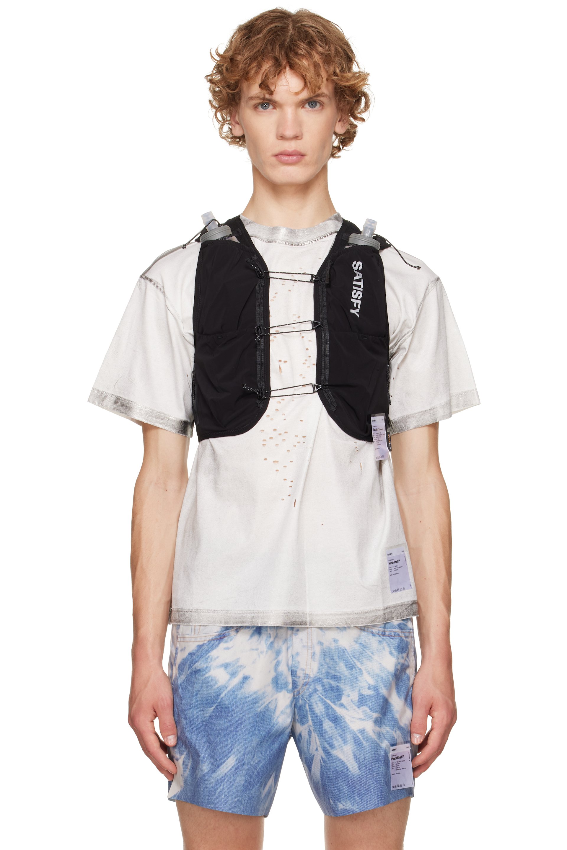 Satisfy - Black 'Justice Cordura' 5L Hydration Vest