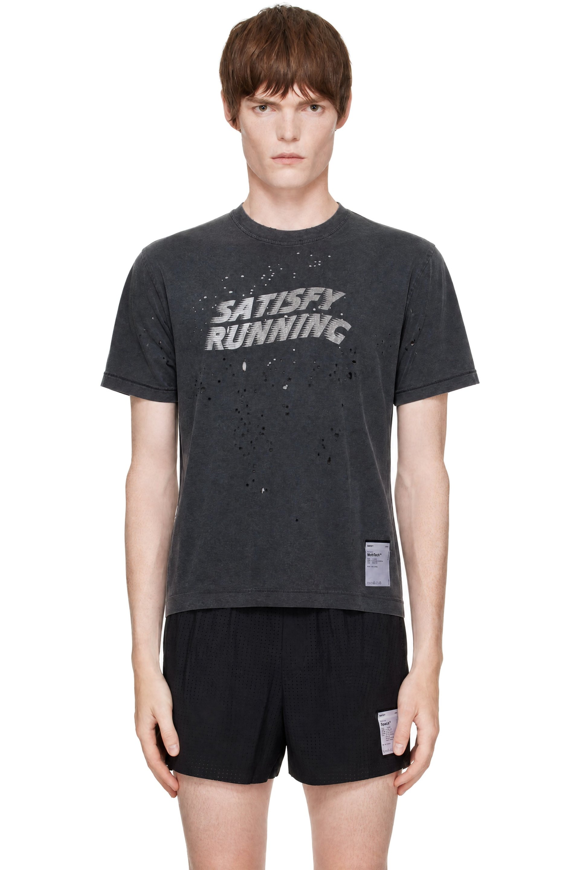 Satisfy - Gray MothTech T-shirt