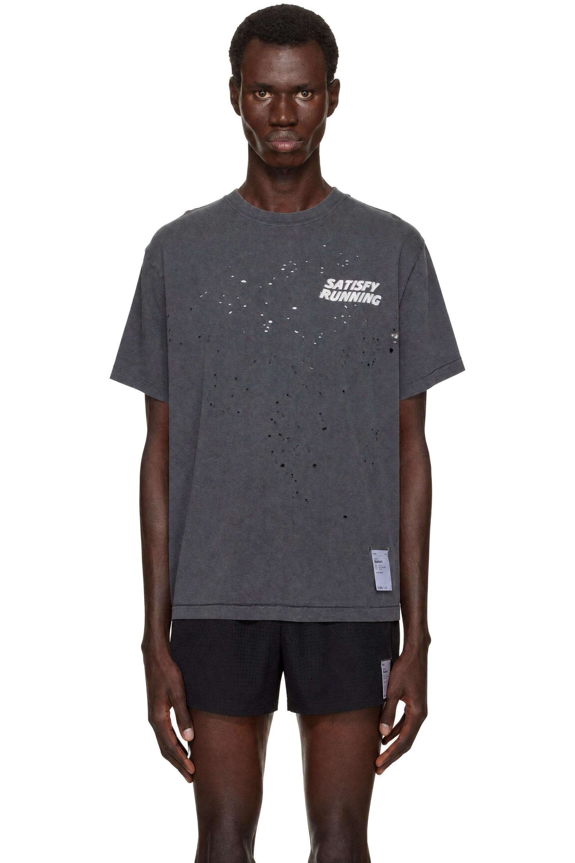 Satisfy - Gray MothTech T-shirt