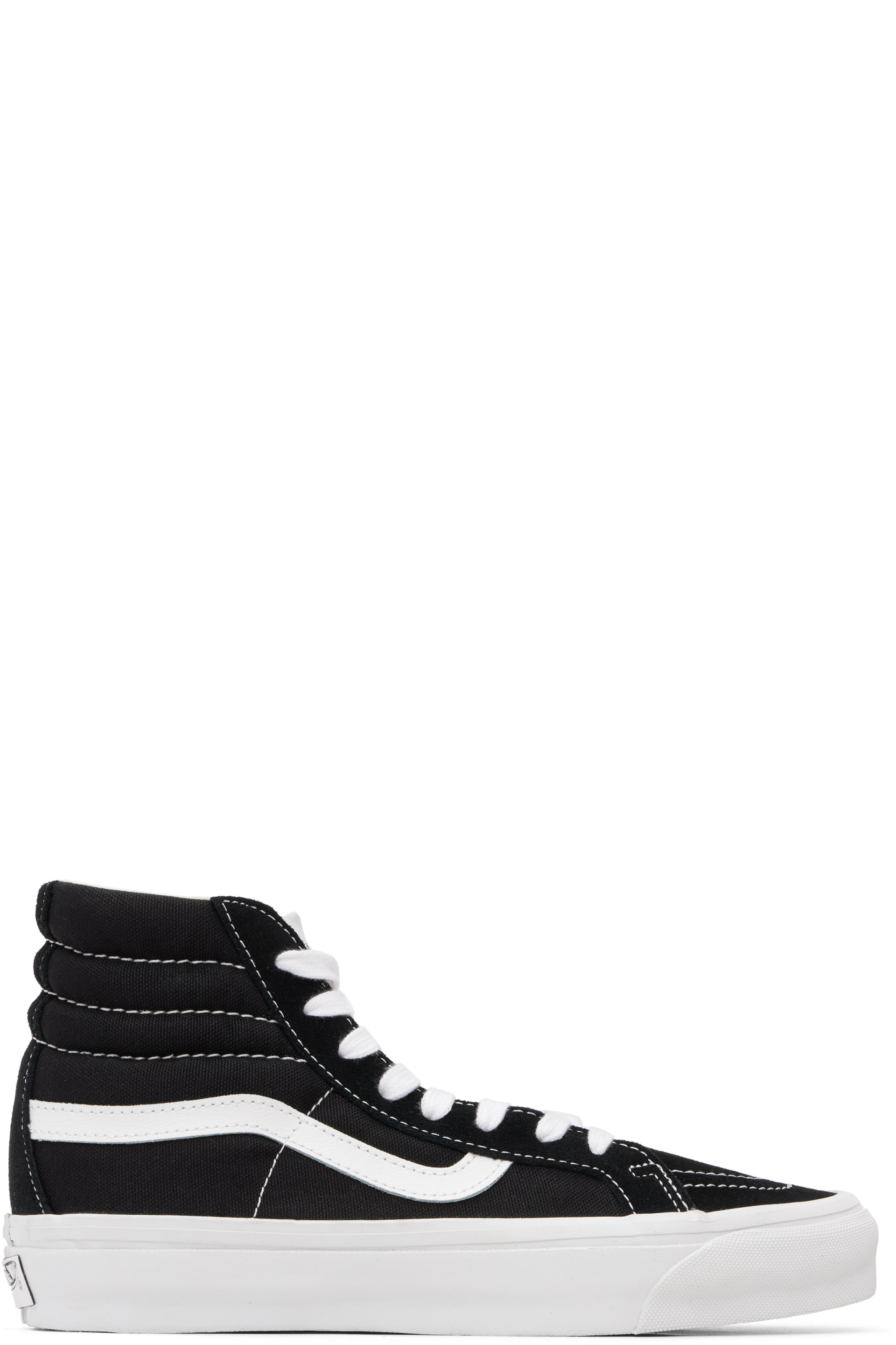 Vans - Black & White LX Sk8-Hi Reissue 38 Sneakers