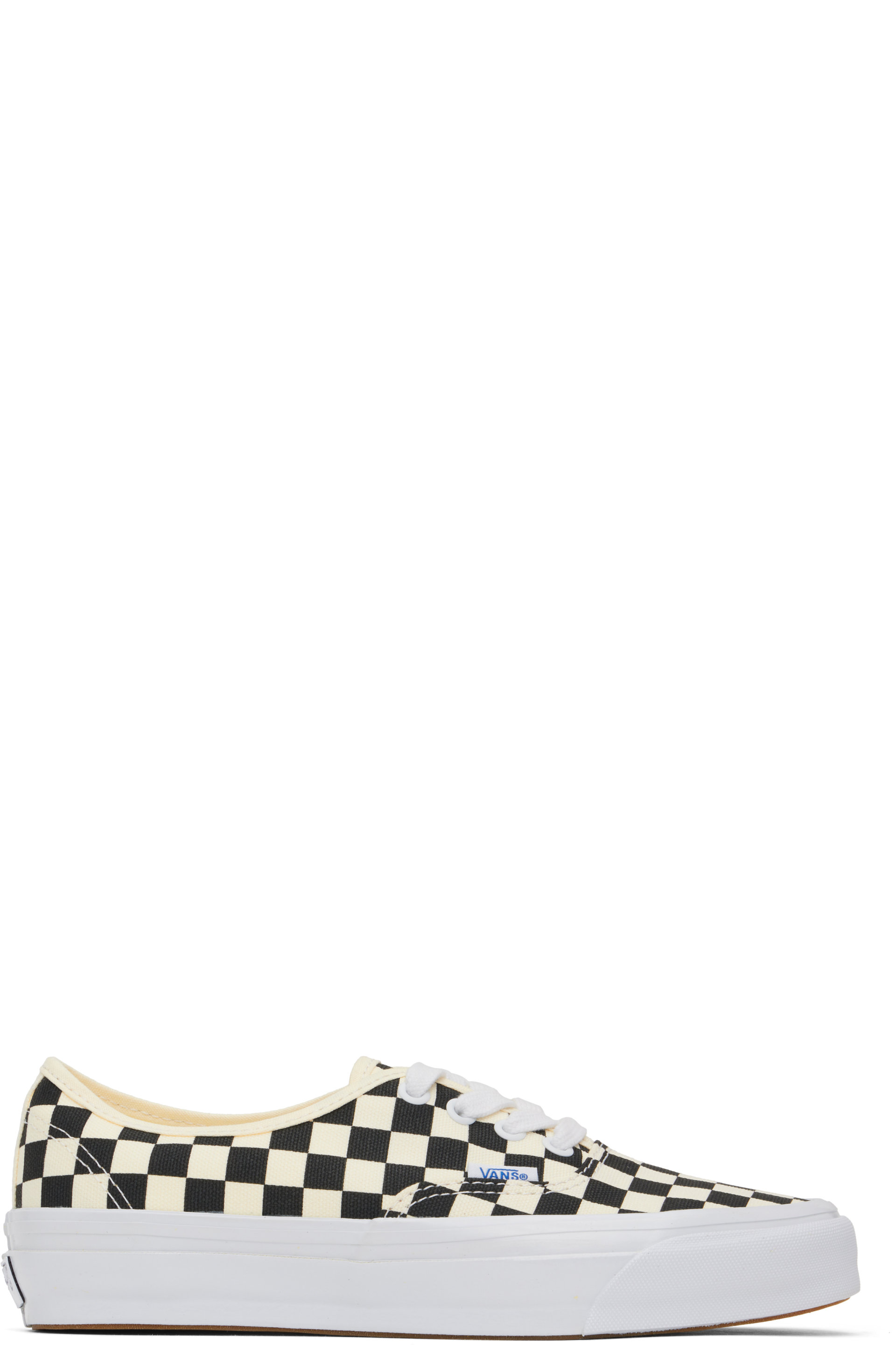 Vans - Black & Off-White Premium Authentic Sneakers