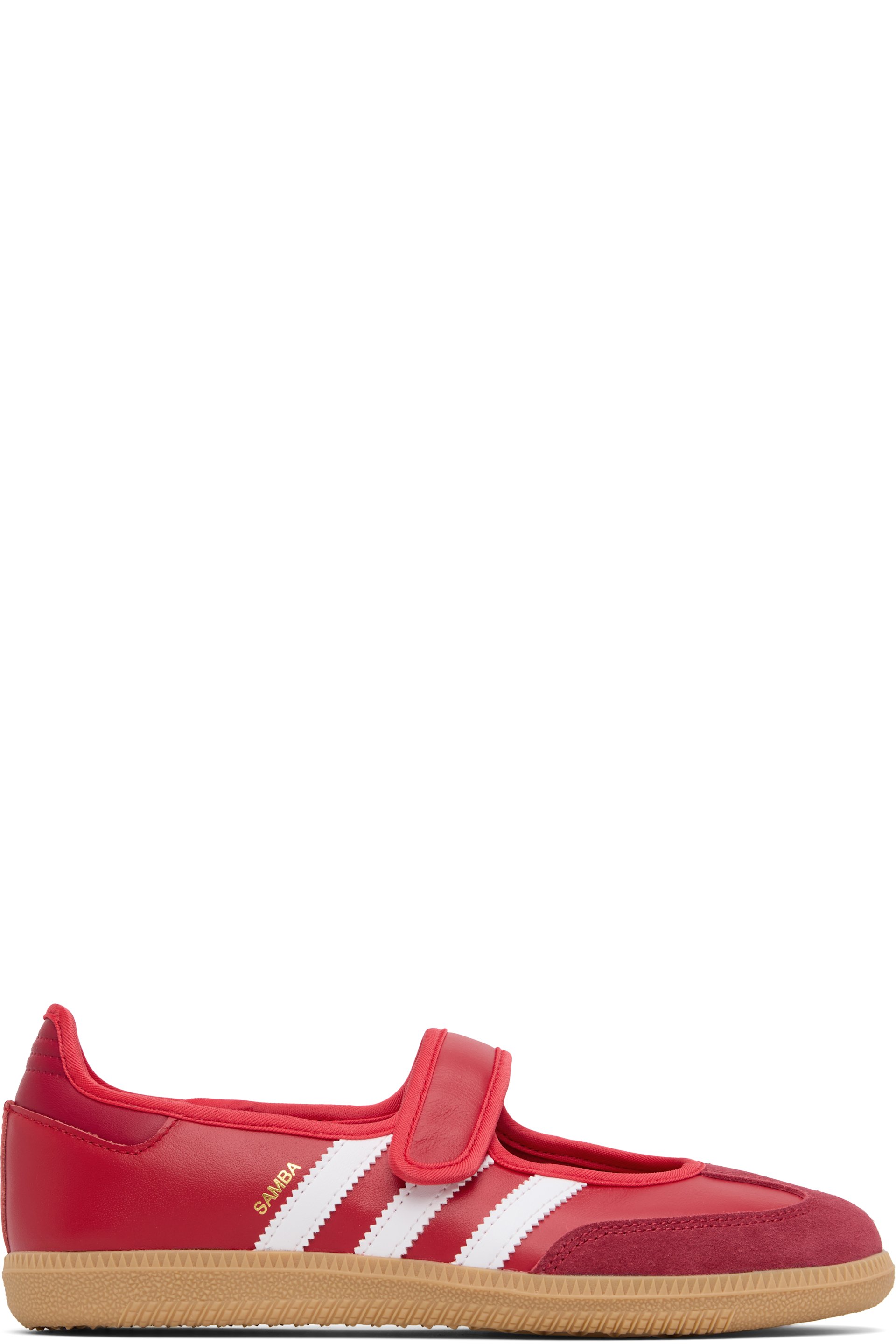 adidas Originals - Red Samba Jane Ballerina Flats