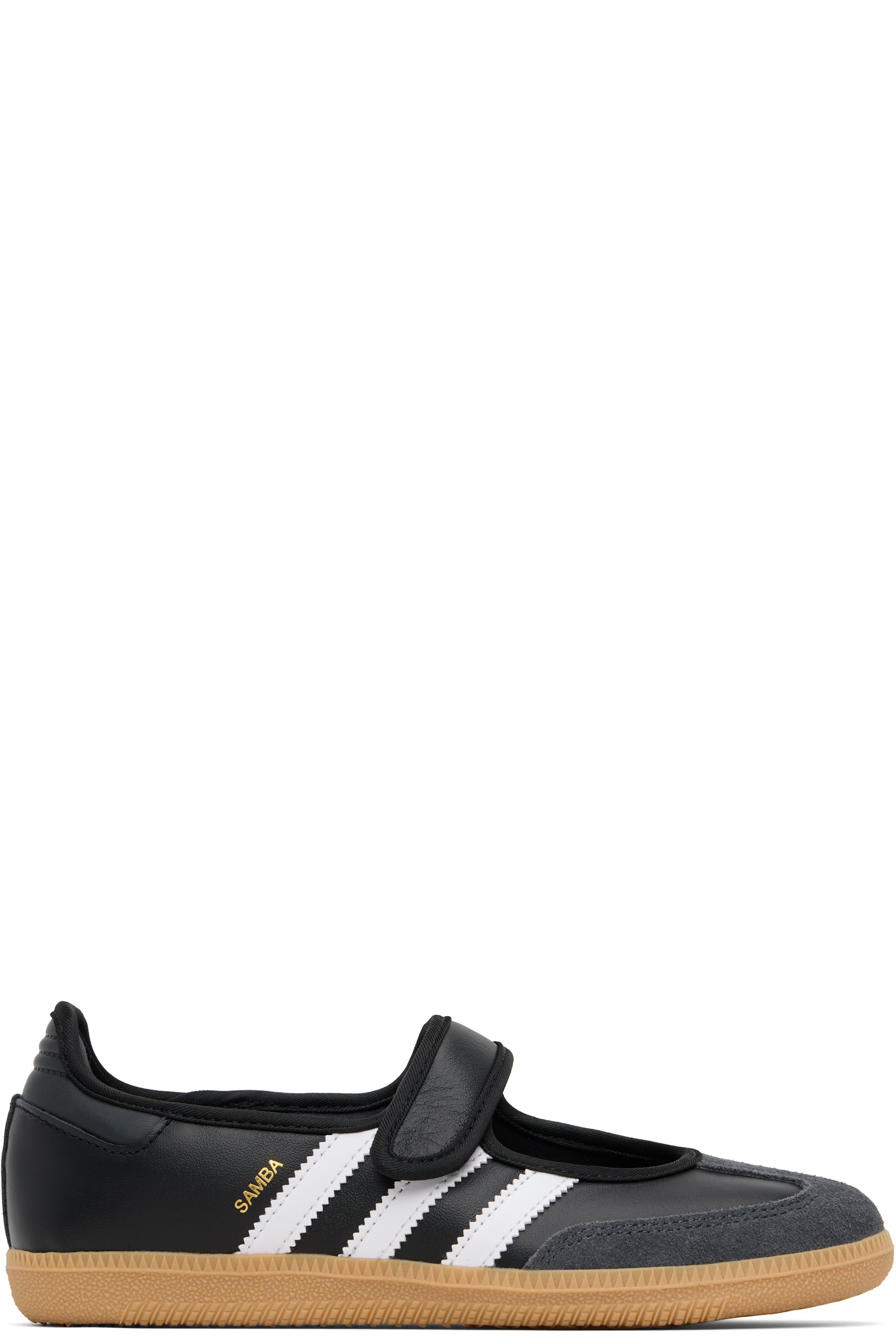 adidas Originals - 黑色 Samba Jane 玛丽珍鞋