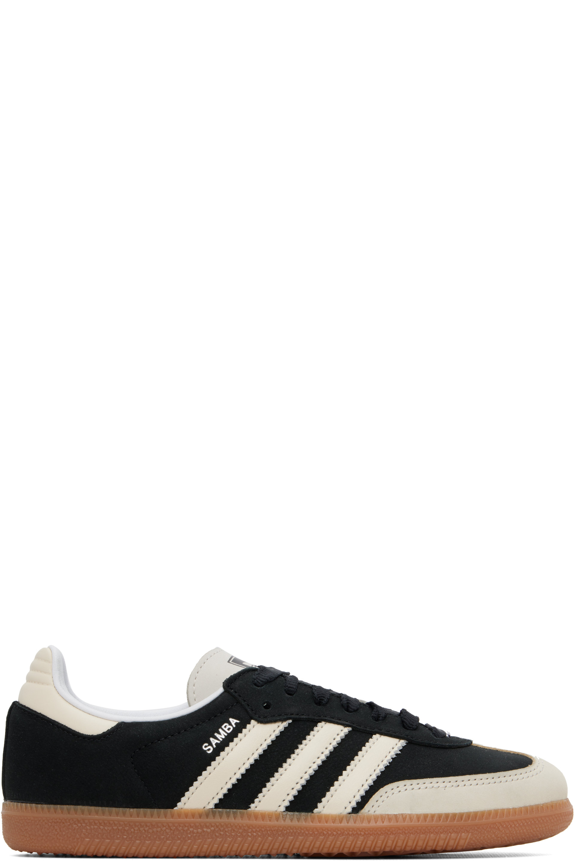 adidas Originals - Black & Off-White Samba OG Sneakers