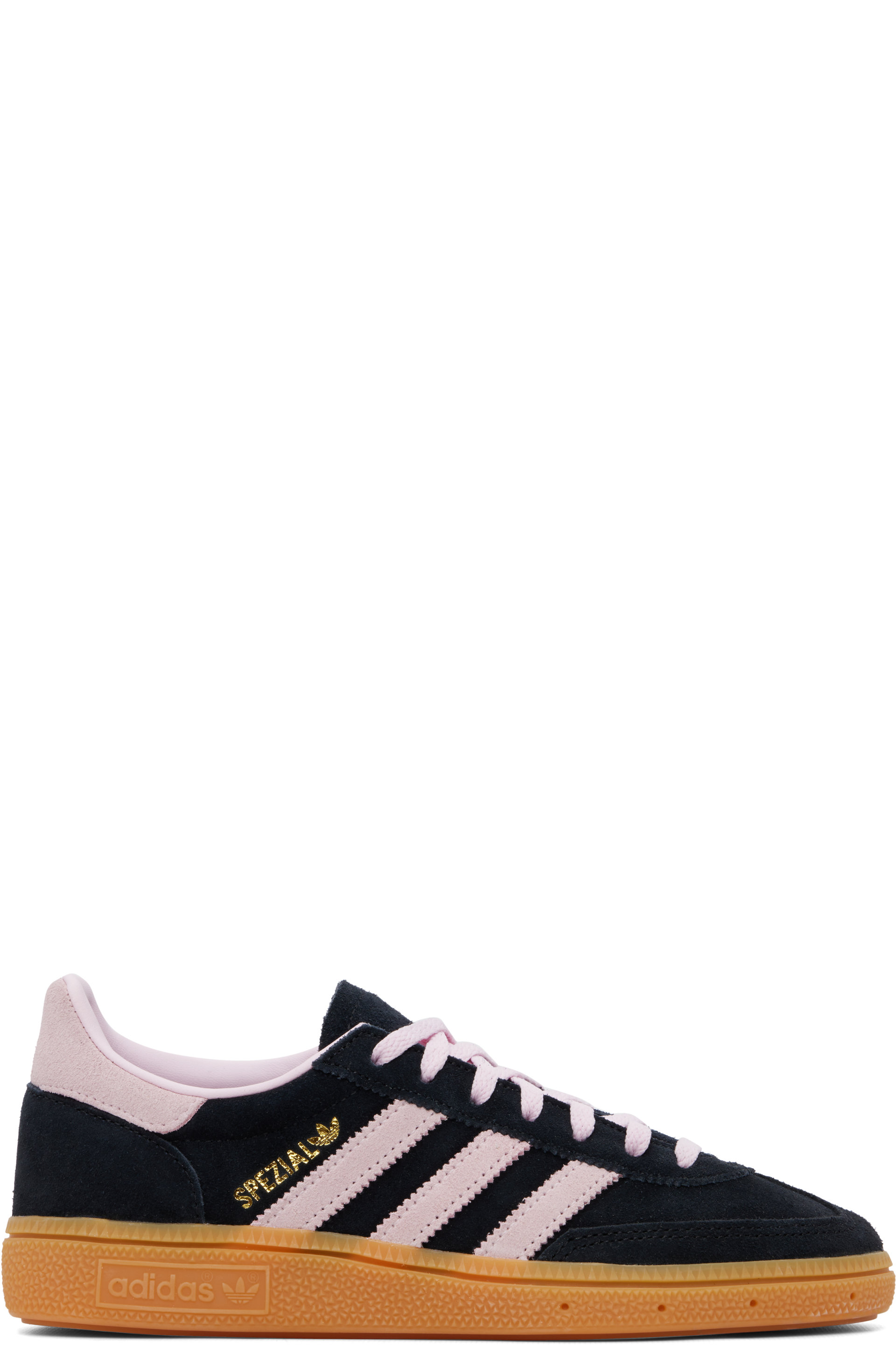 adidas Originals - Black & Pink Handball Spezial Sneakers