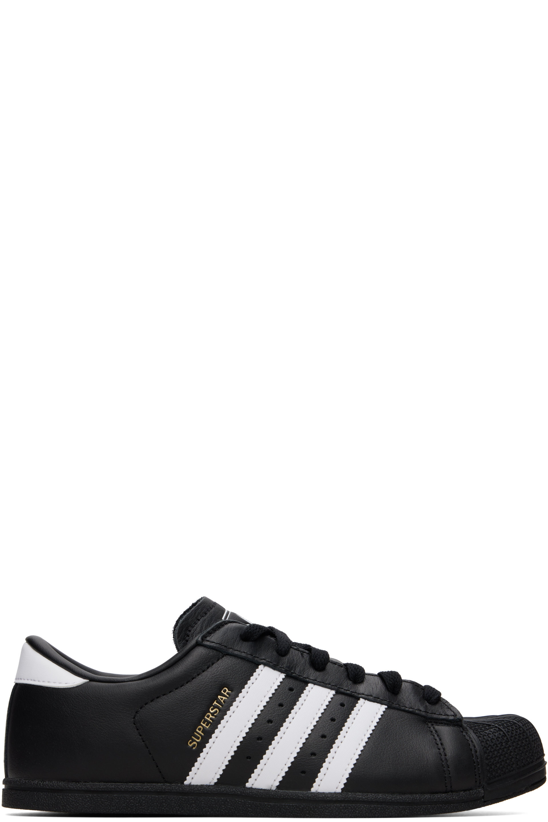 adidas Originals - Black Superstar Lo Pro Sneakers
