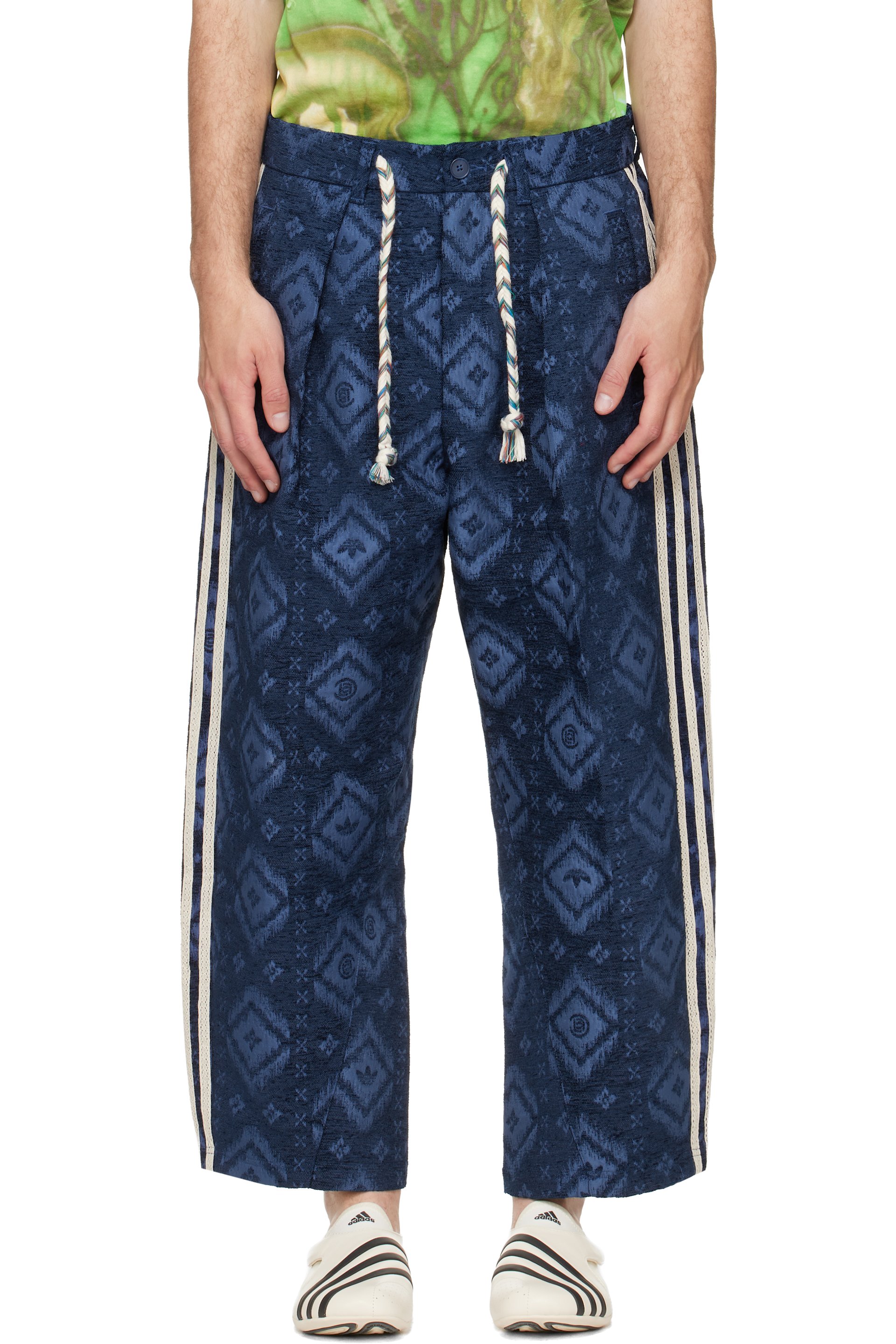 adidas Originals - Blue Edison Chen Edition CLOT Track Pants