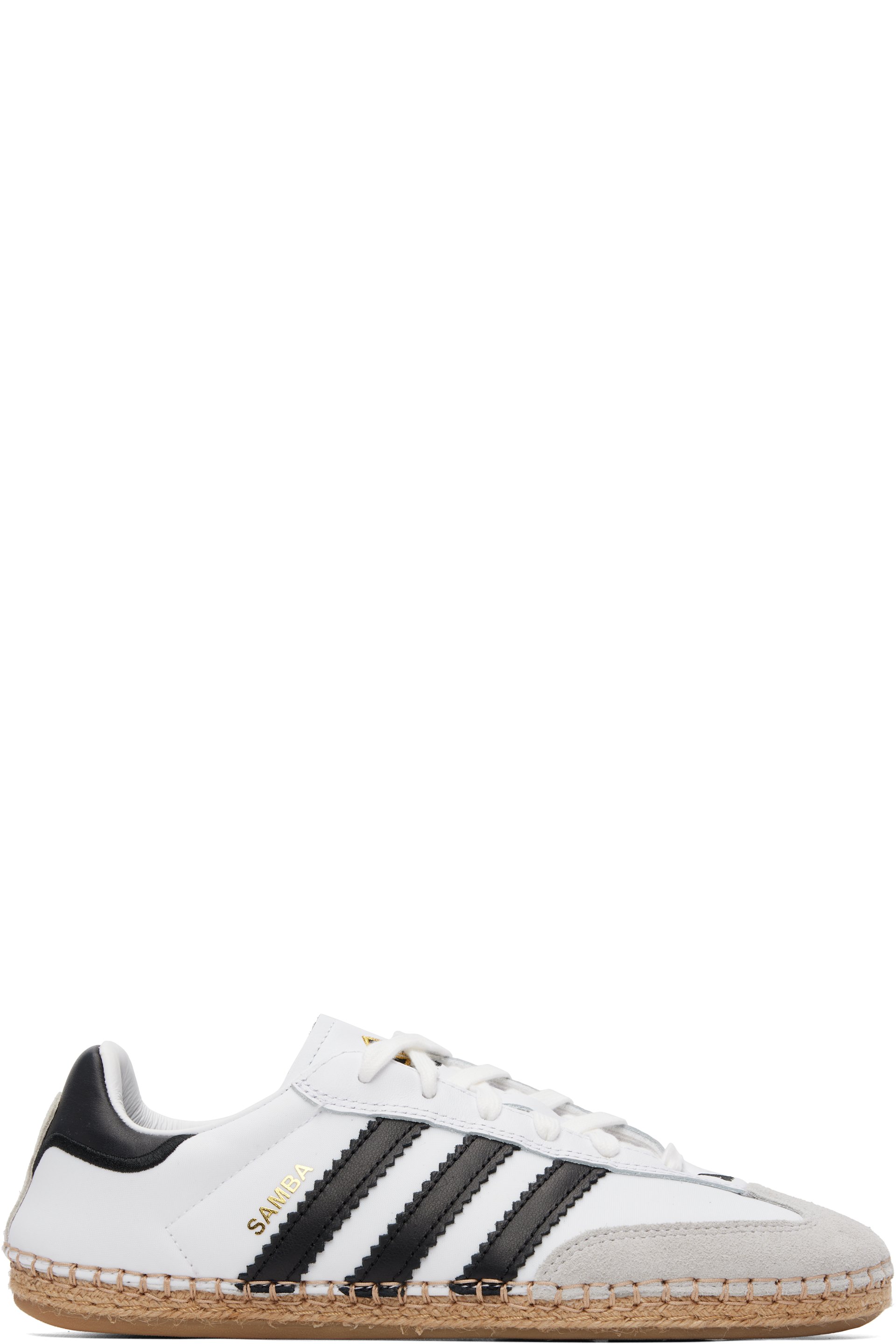 adidas Originals - White Edison Chen Edition CLOT Samba Sneakers