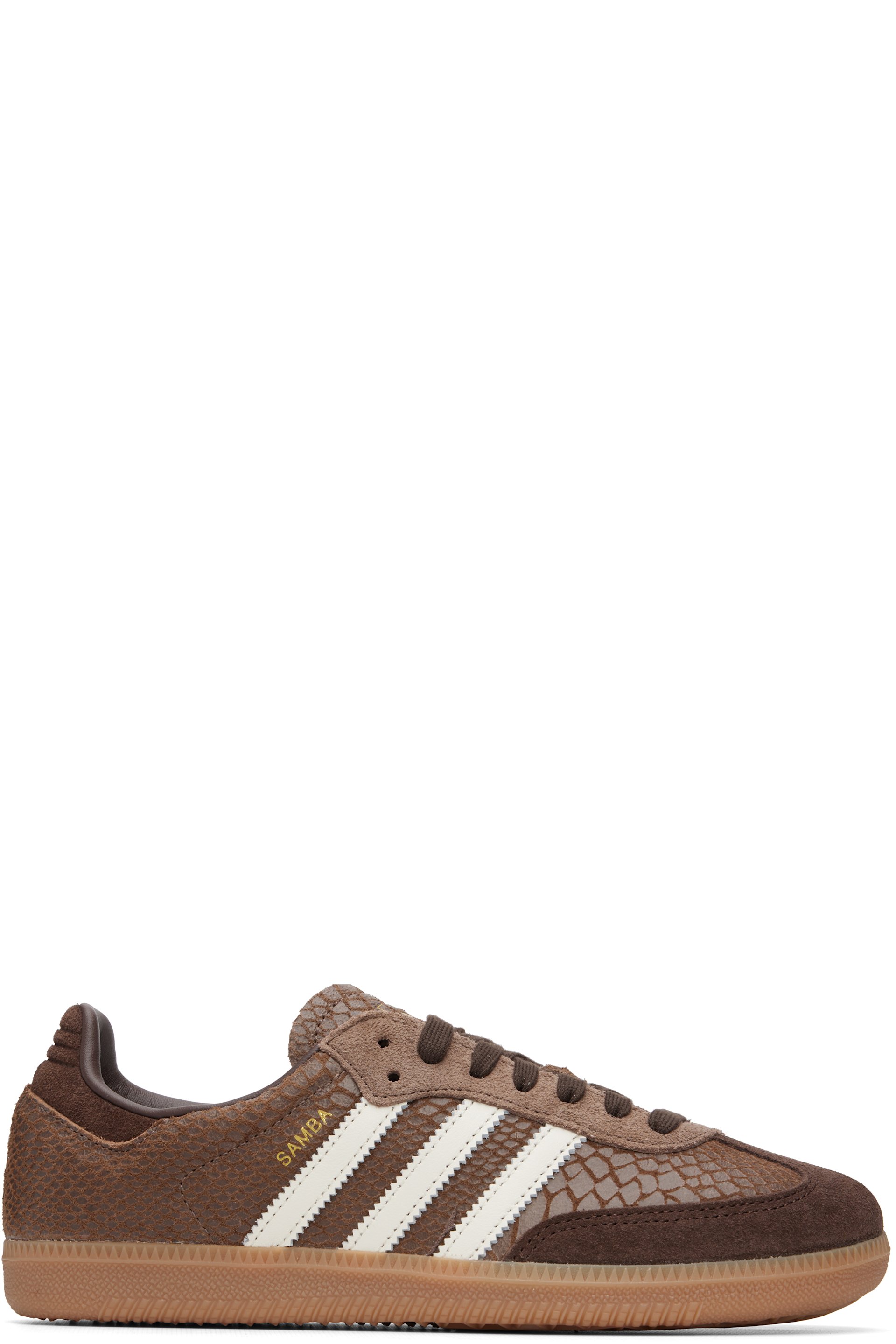 adidas Originals - Baskets Samba OG brunes