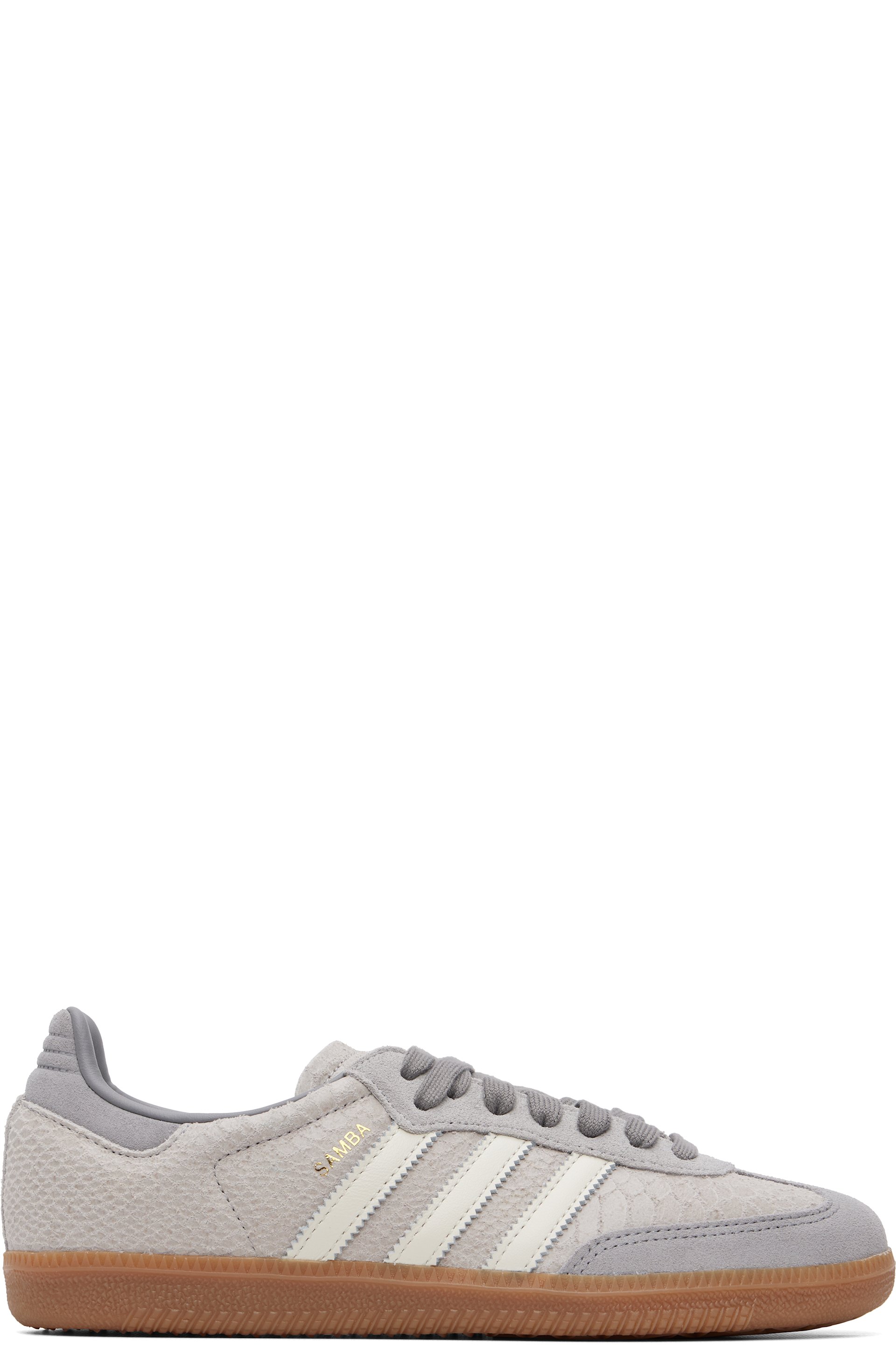adidas Originals - Gray Samba OG Sneakers