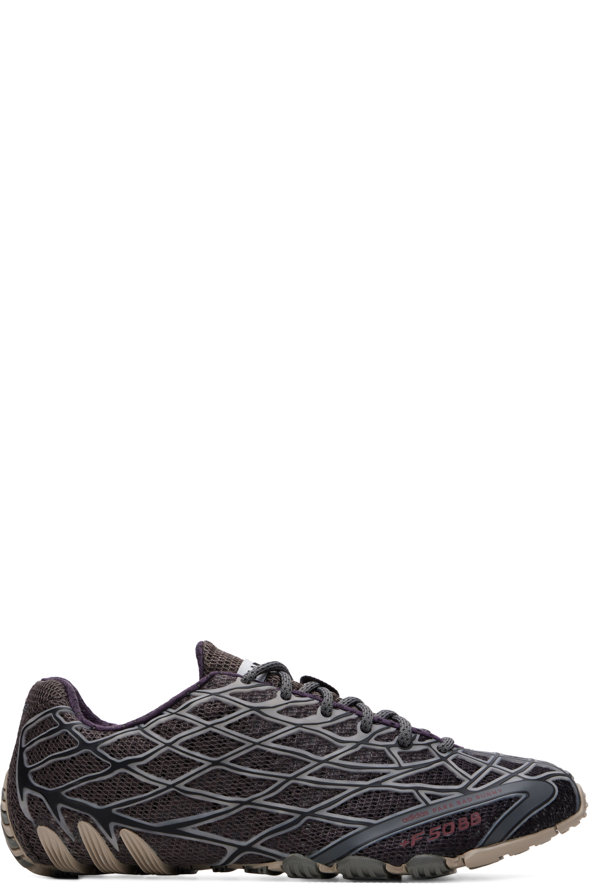 adidas Originals - Gray Bad Bunny Edition F50 Ghost Sprint Sneakers