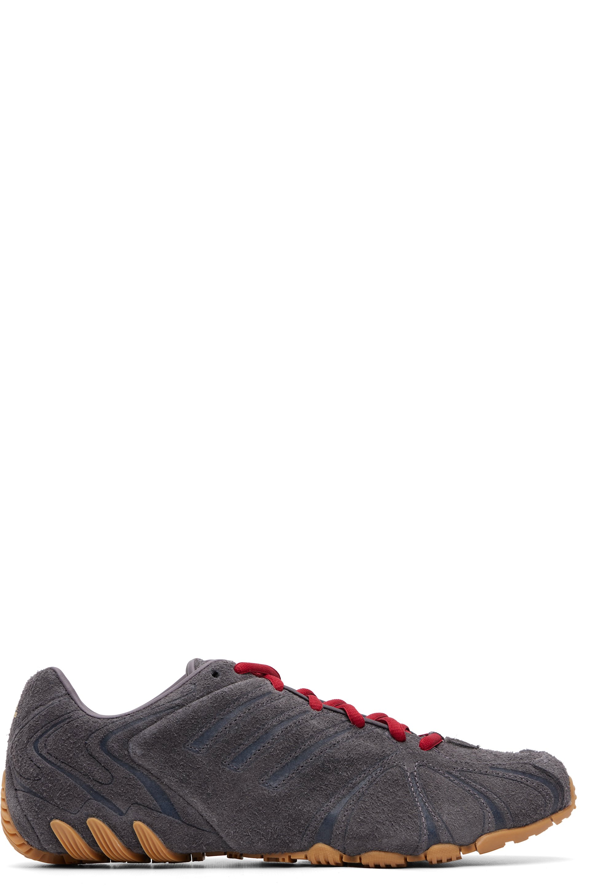 adidas Originals - Gray & Red Ghost Sprint Sneakers