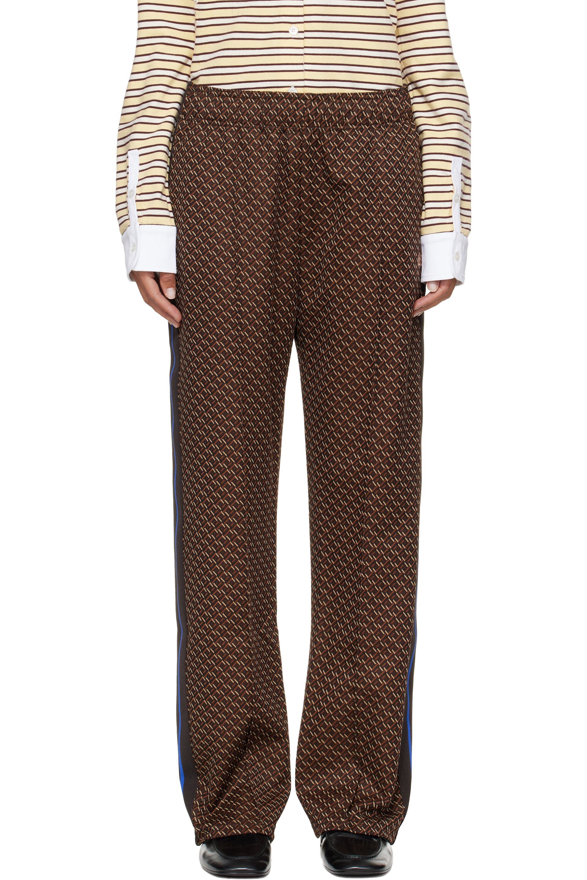 Wales Bonner - Brown Mudra Lounge Pants