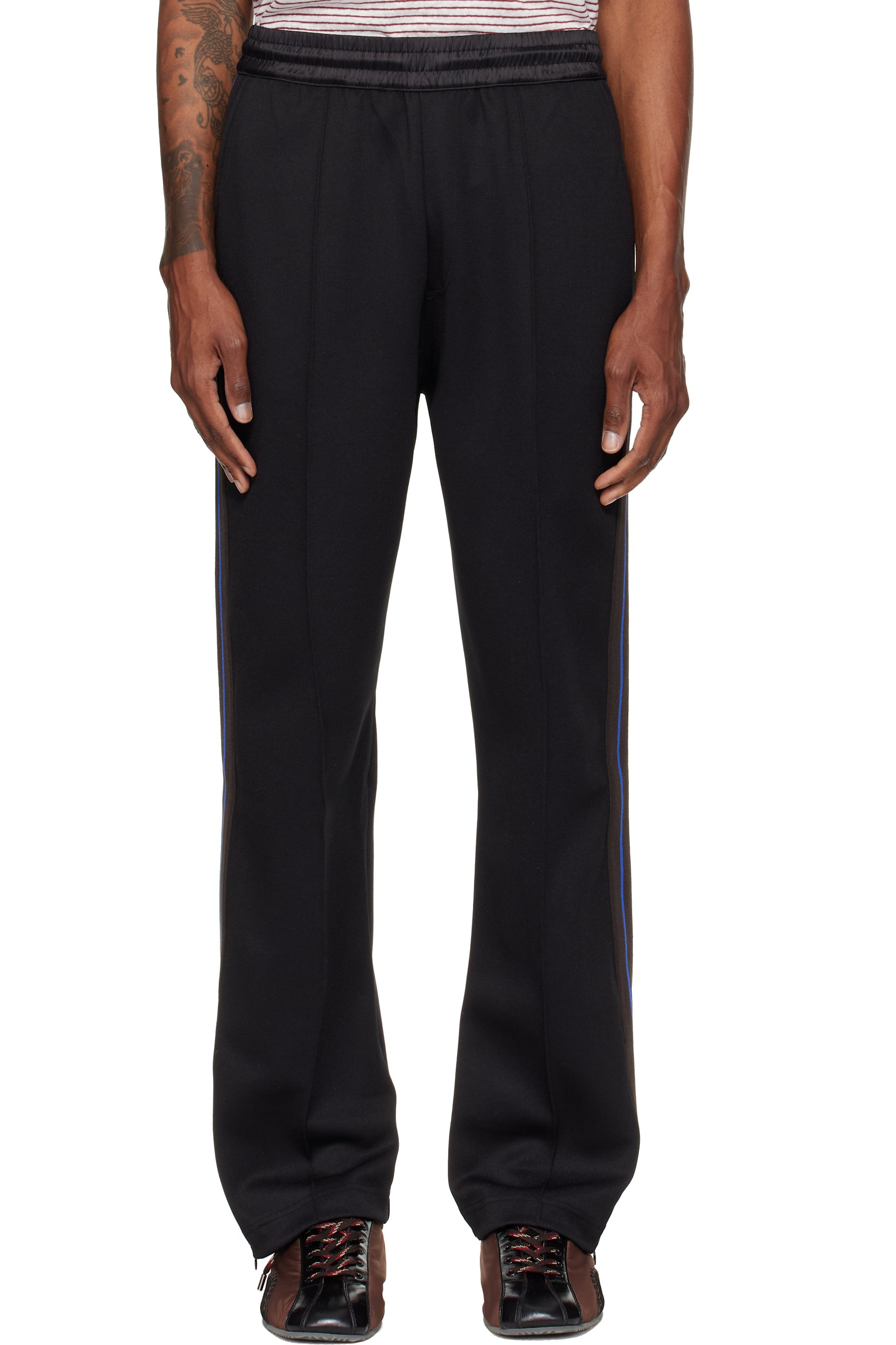 Wales Bonner - Black Form Track Pants